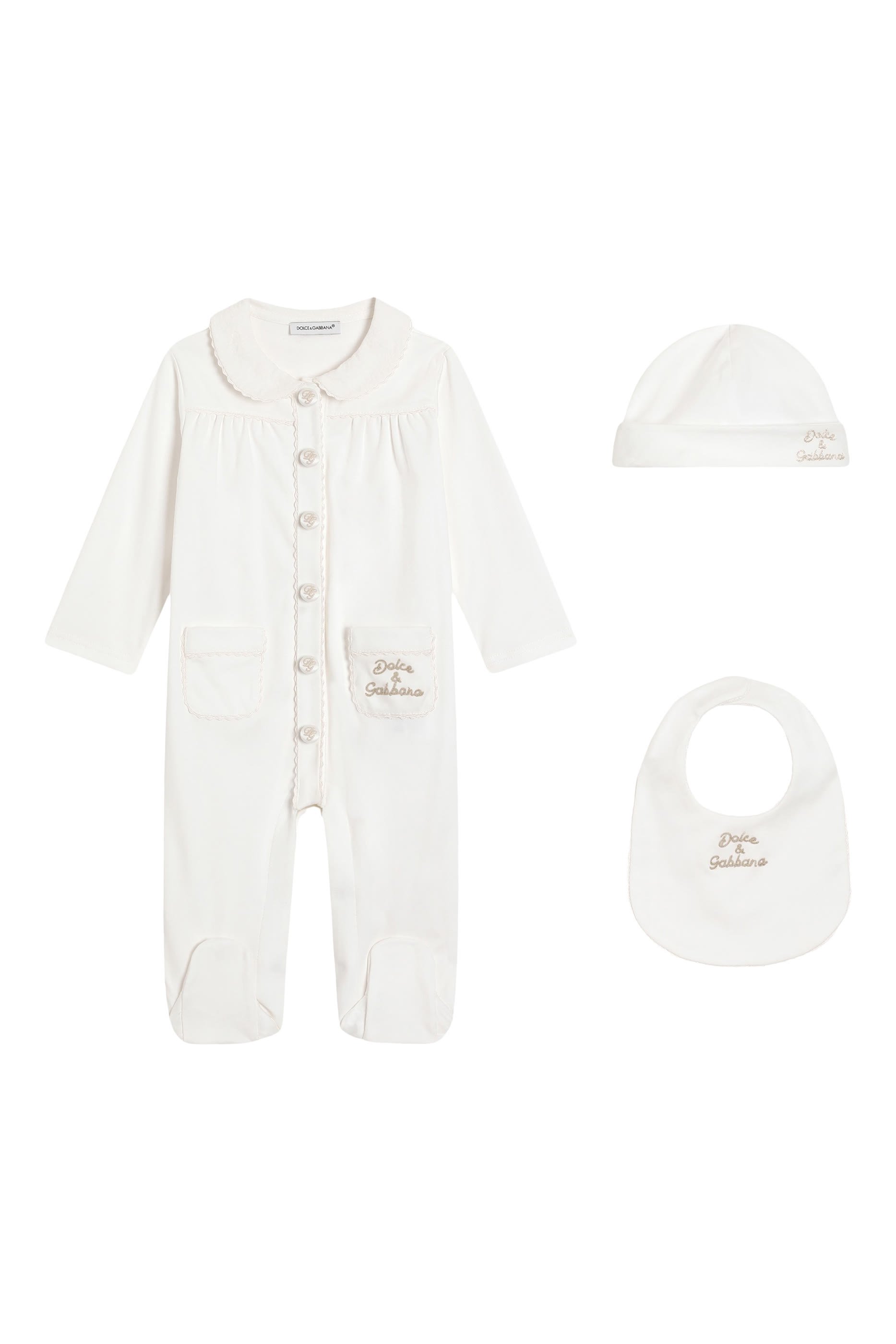 Kids Gift Set in Interlock and Linen, Pack of 3