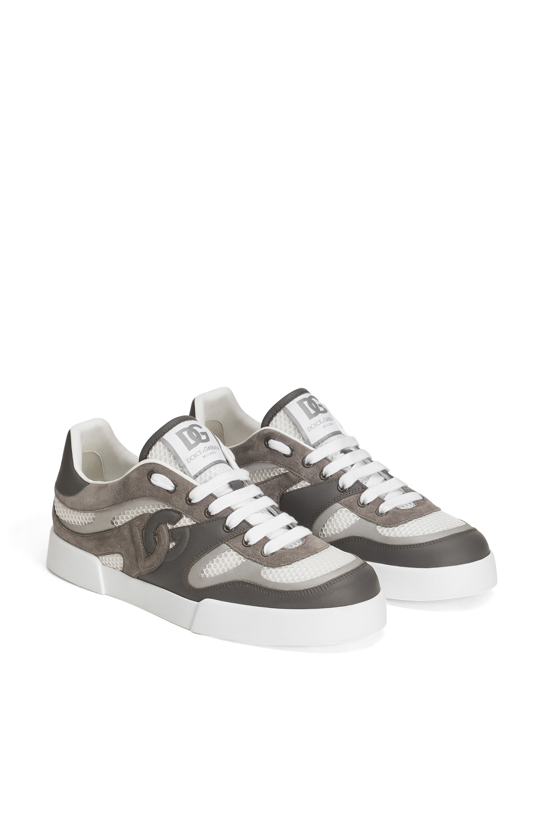 DG Logo Leather Sneakers