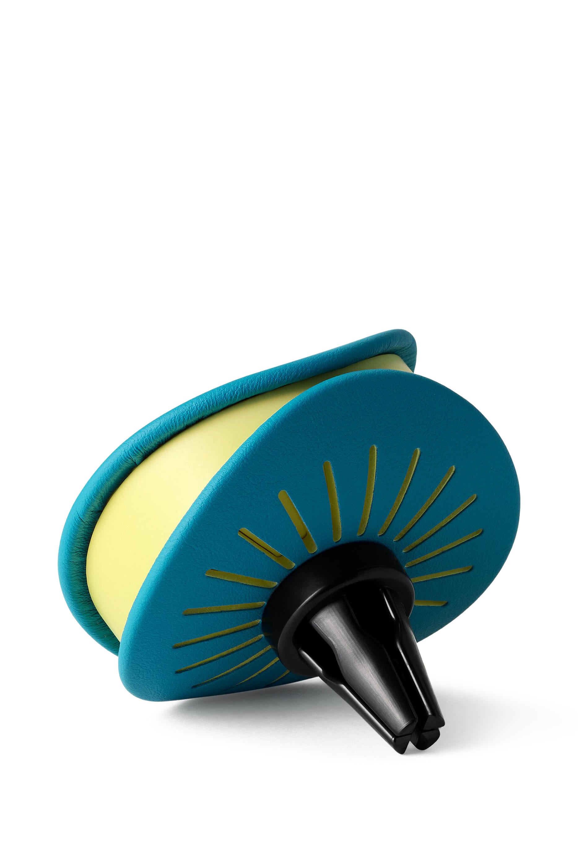  Calfskin Azure Aurea with Lime Case Car Diffuser- Limited Edition