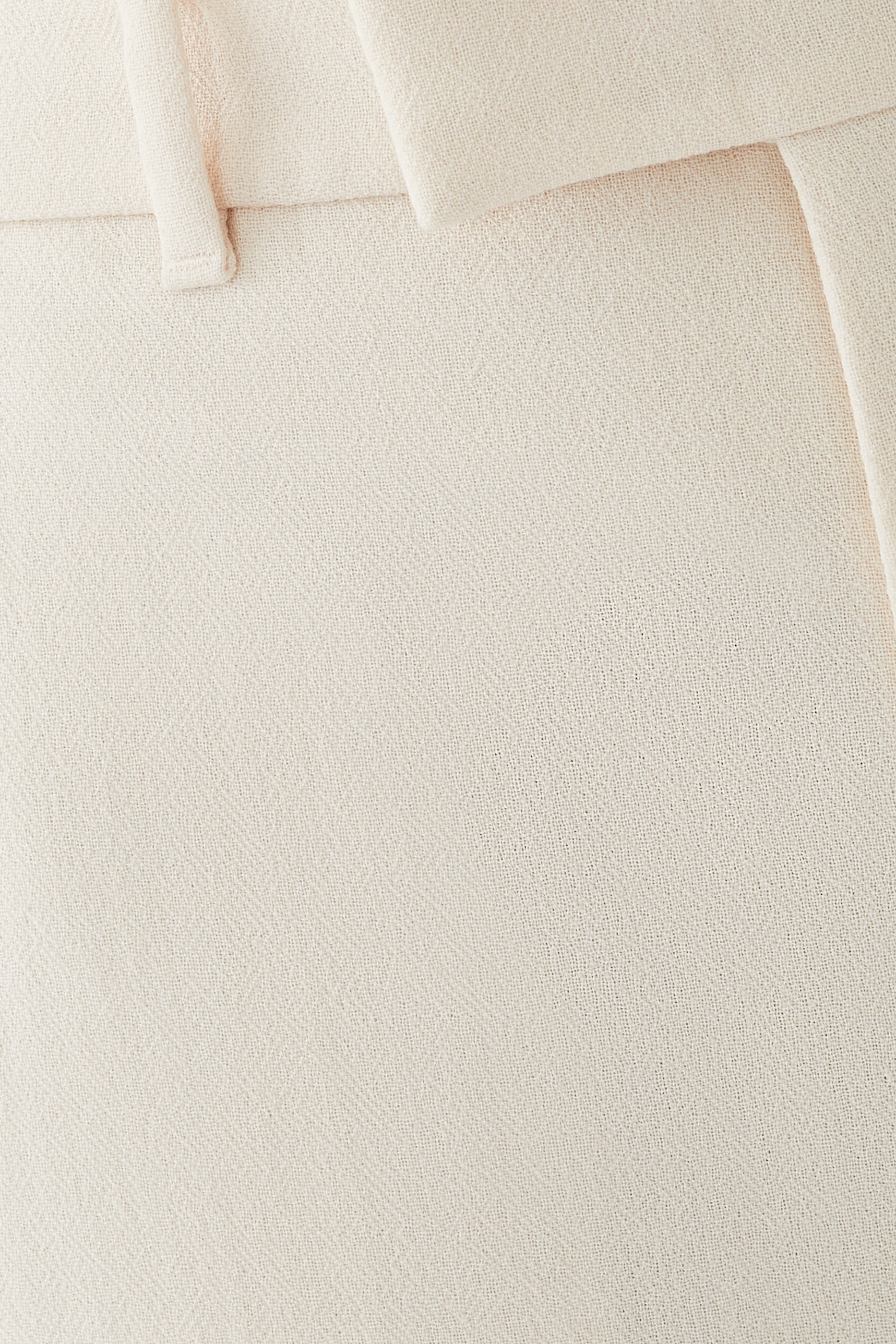 Wool Crêpe Trousers