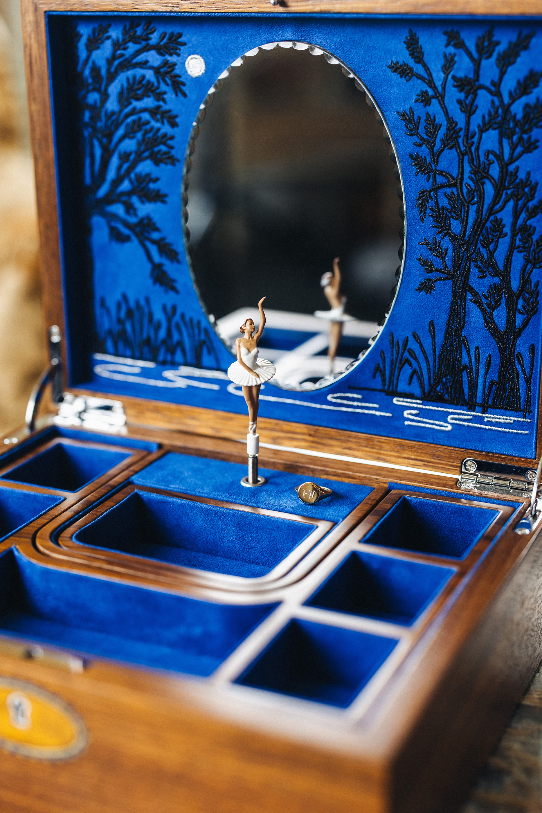 Musical Ballet Jewelry Box