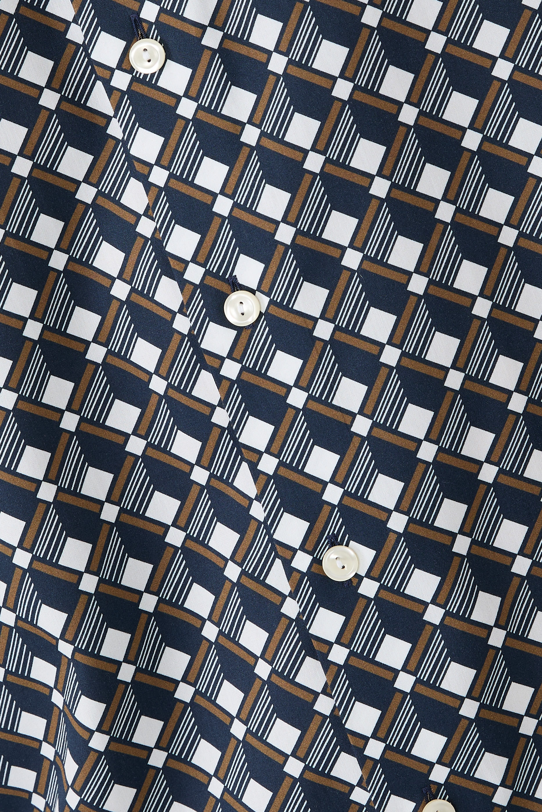 Geometric Print Shirt