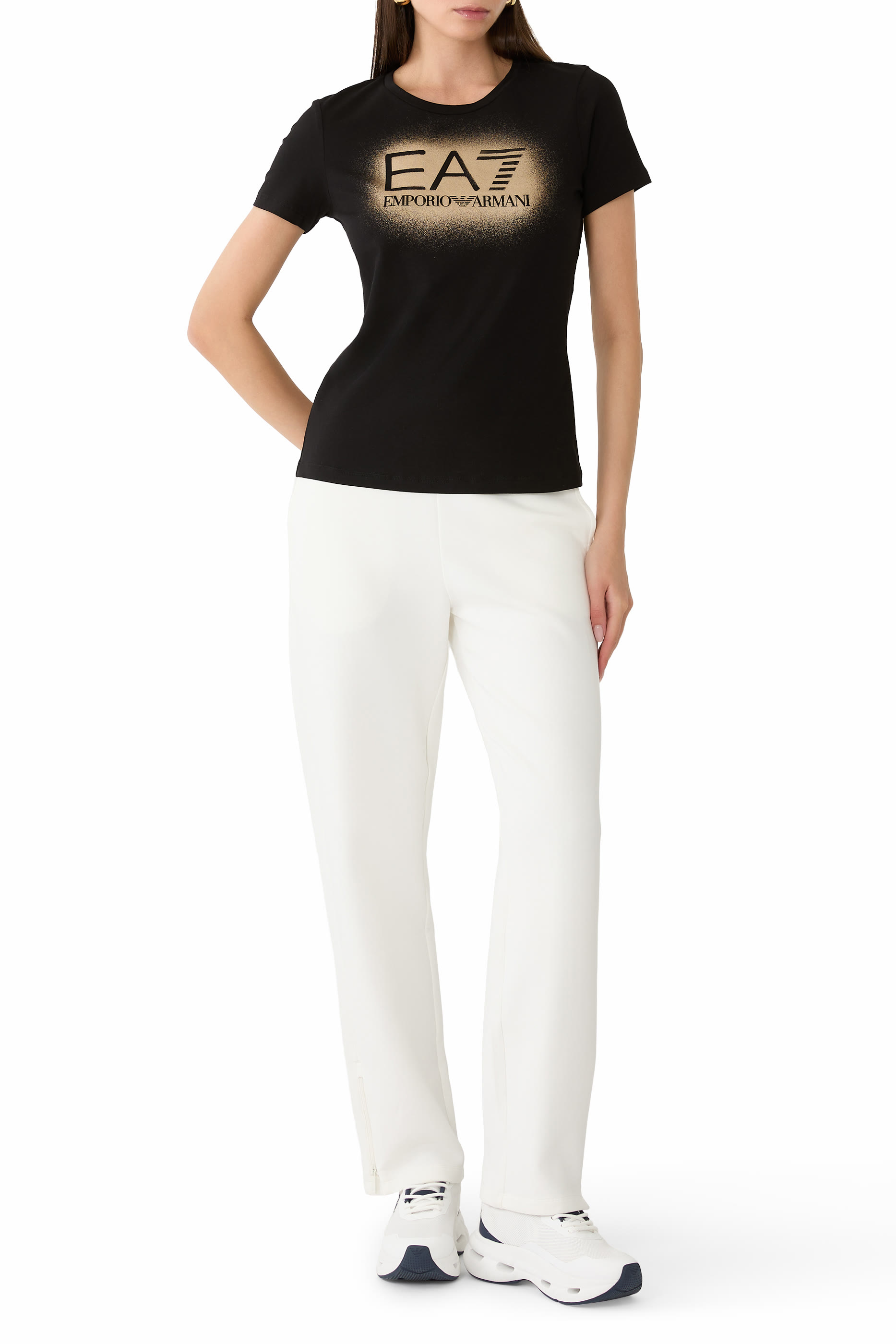 Elasticated Waist Double Jersey Trousers