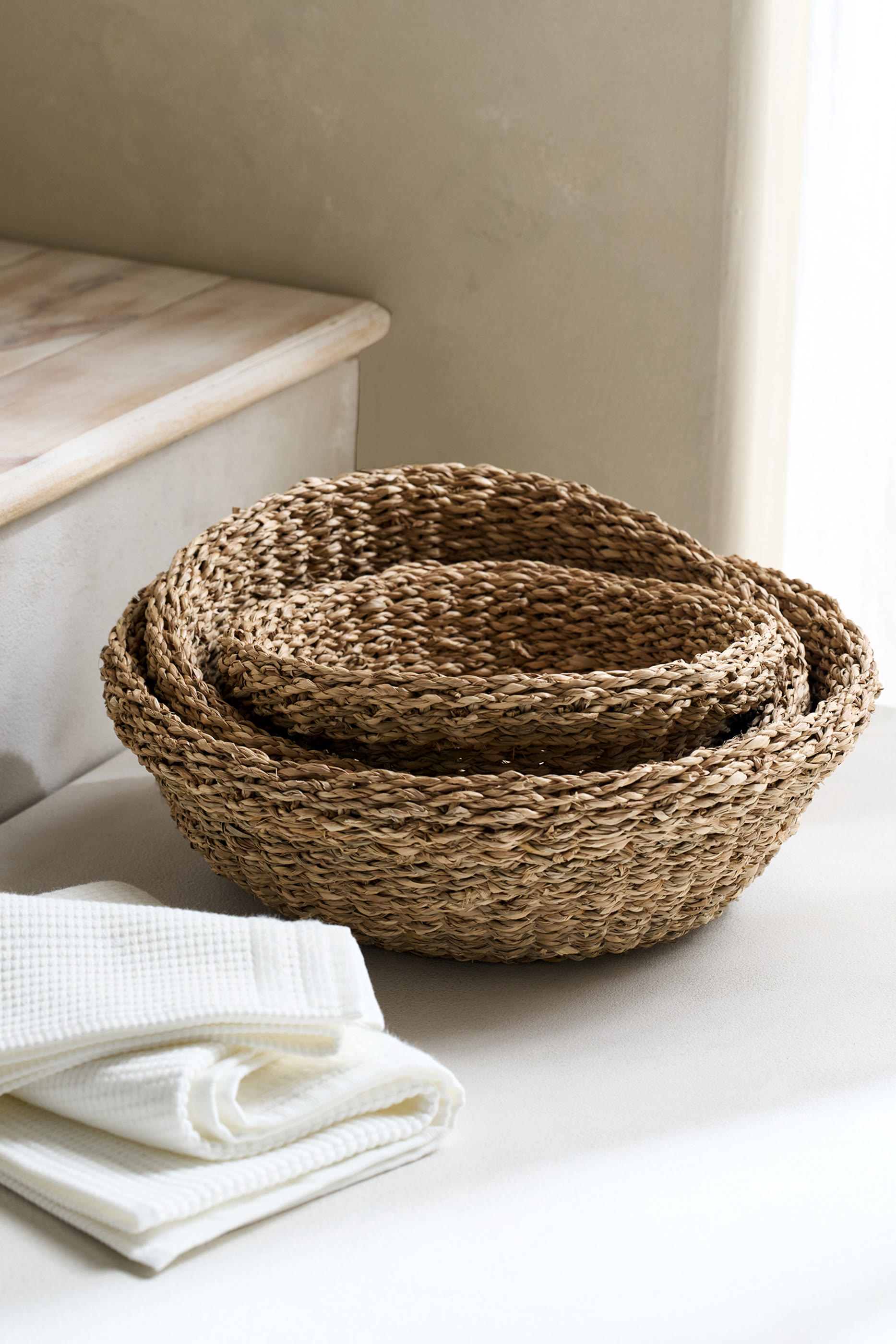 Cole Seagrass Baskets Set
