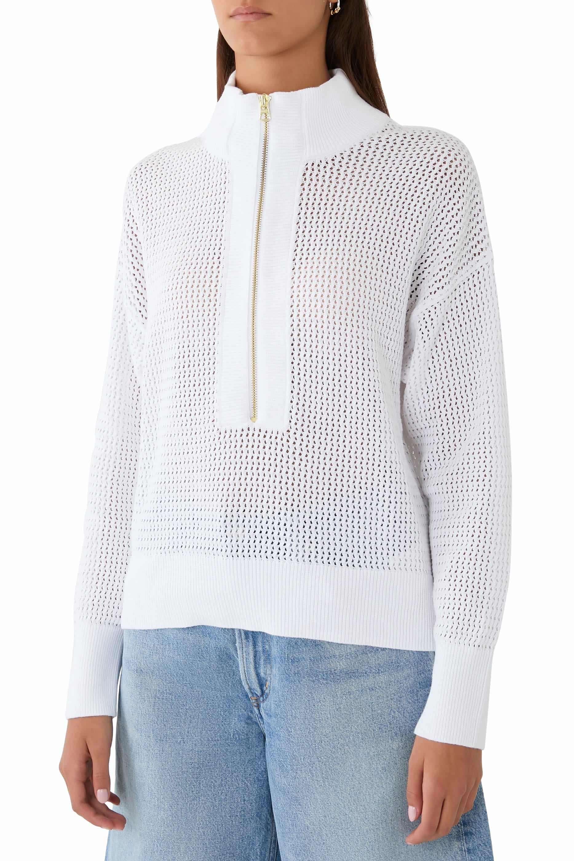 Aurora Half-Zip Knit
