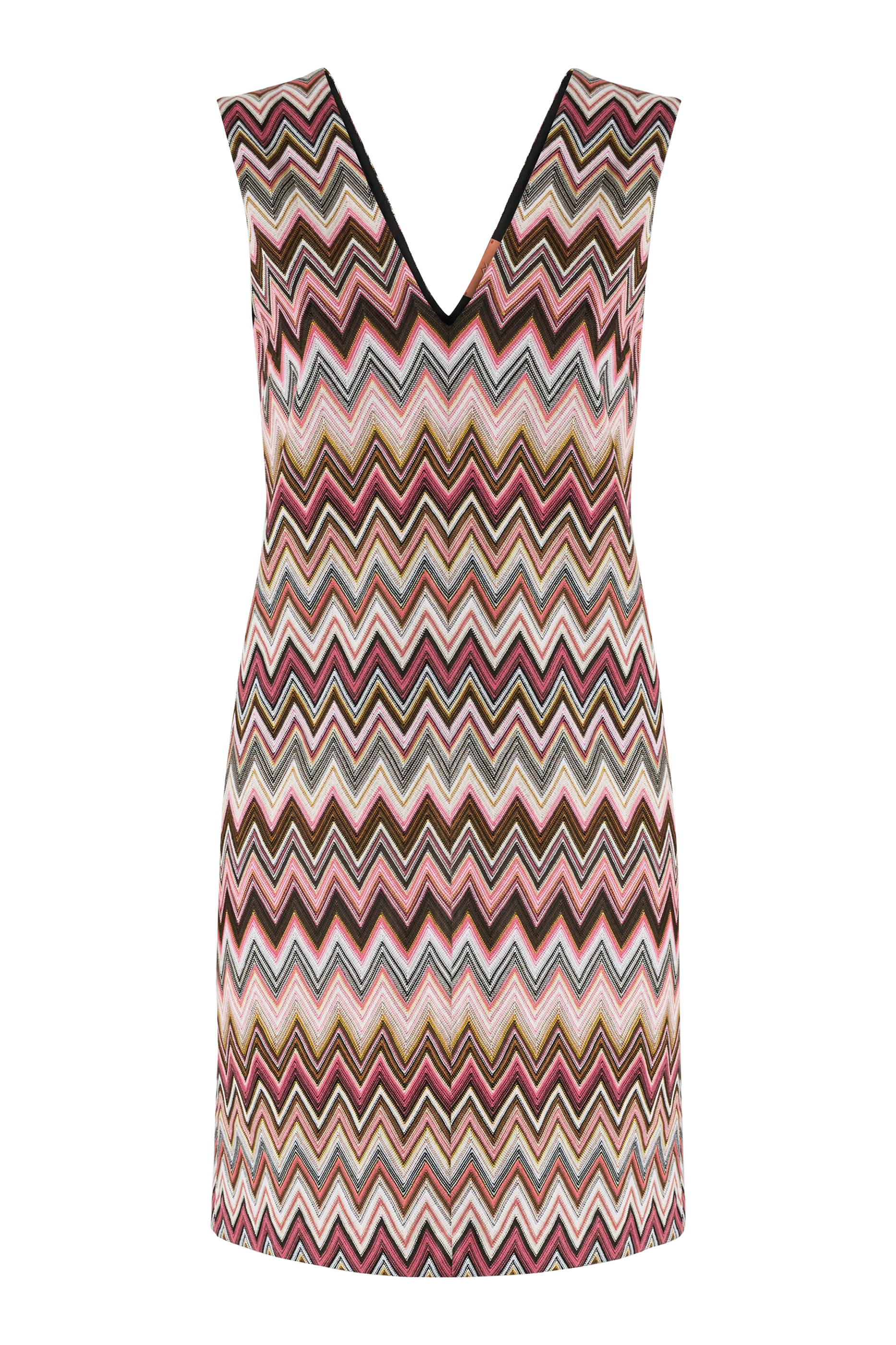 Zig Zag Raschel Mini Dress