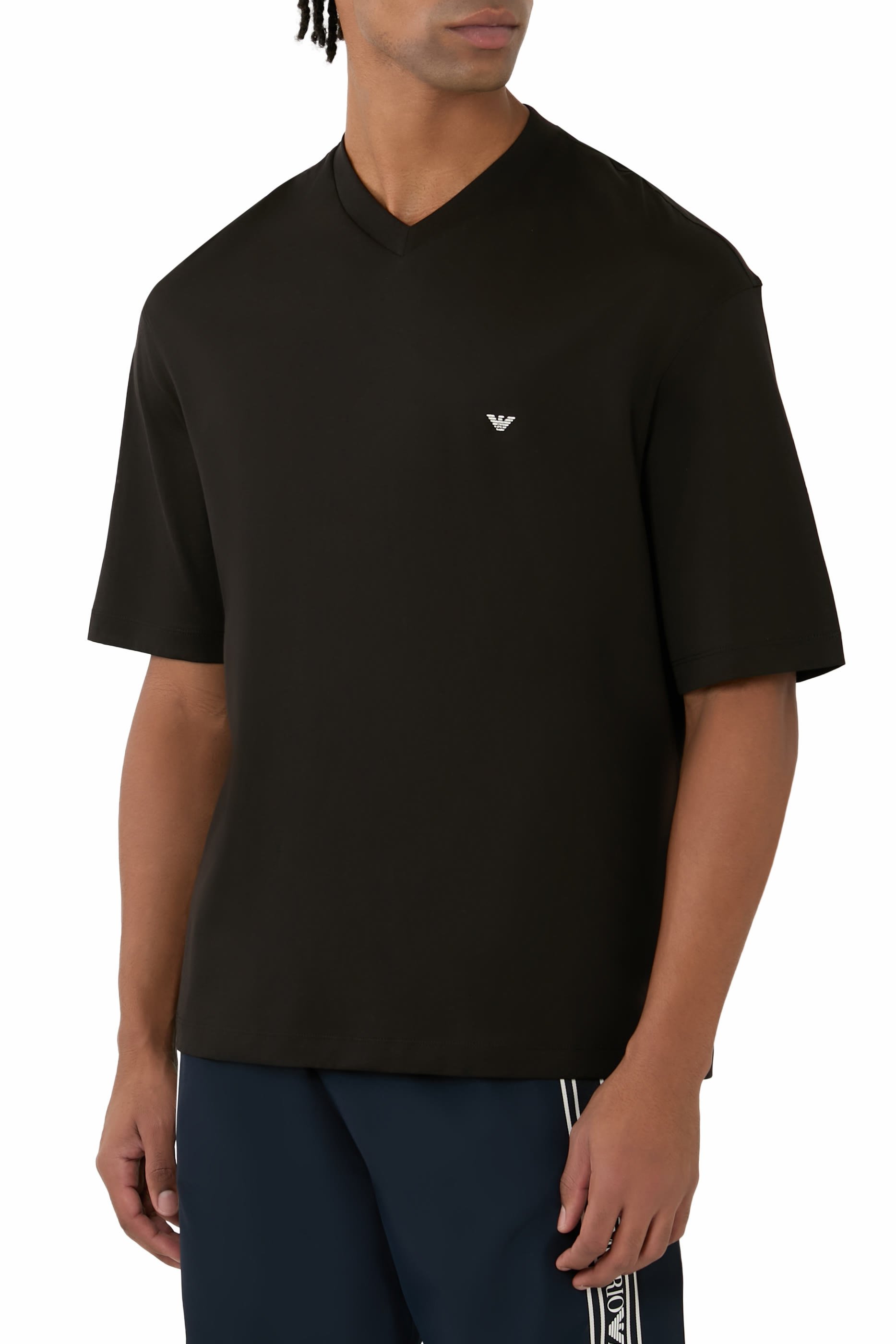 Macro EA Text Logo Polo Shirt