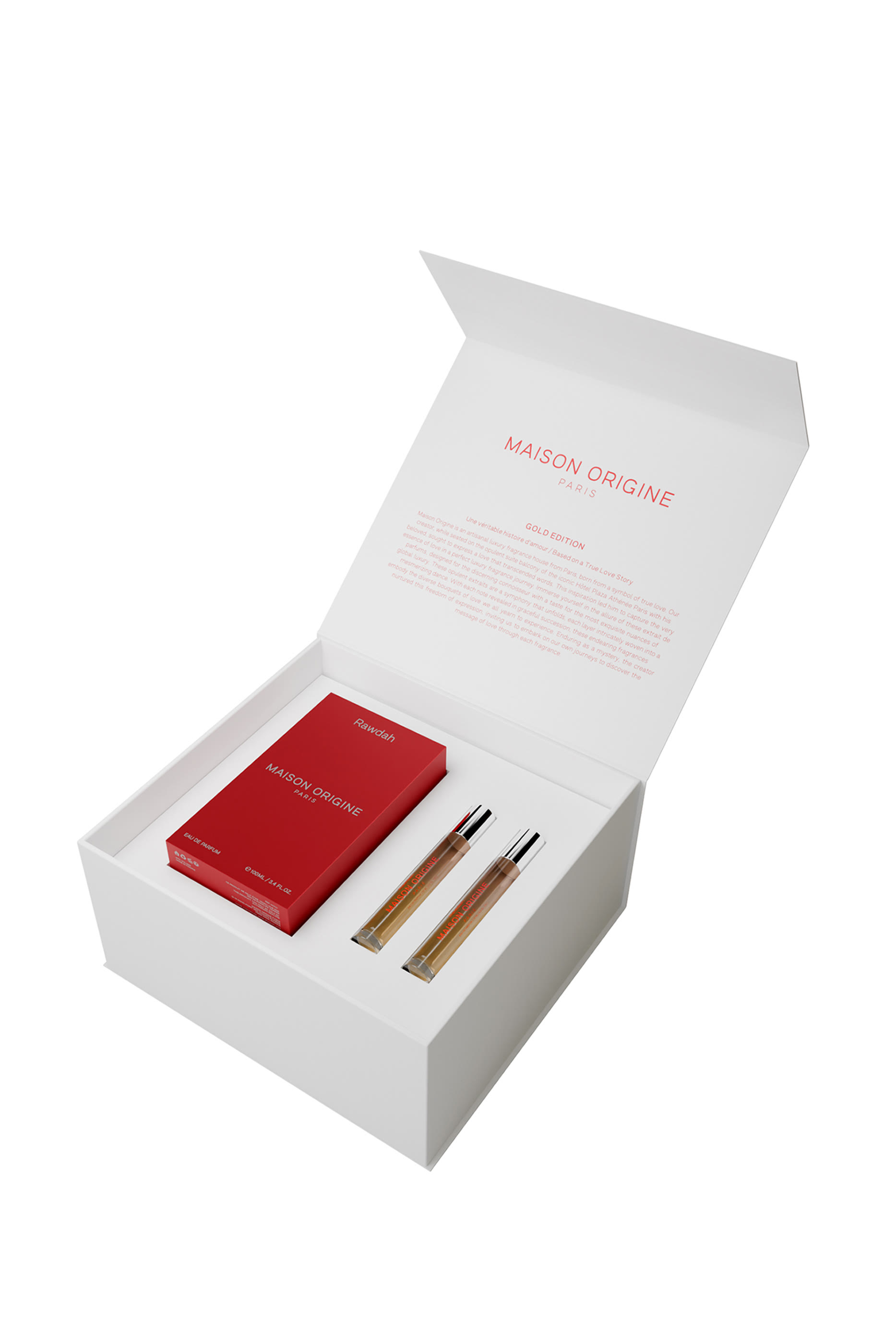 Gold Edition Rawdah Extrait De Parfum Gift Set