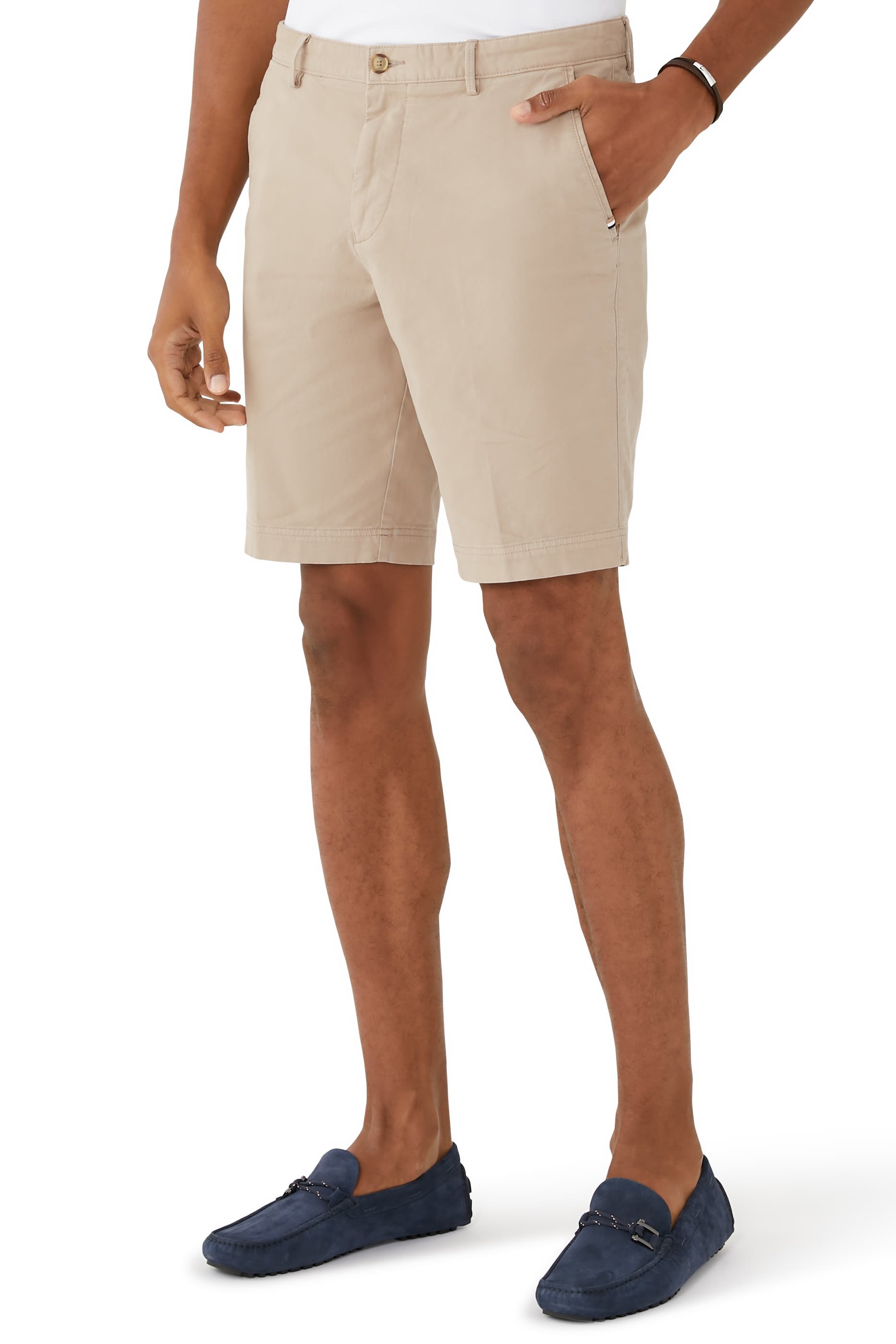 Cotton Blend Shorts