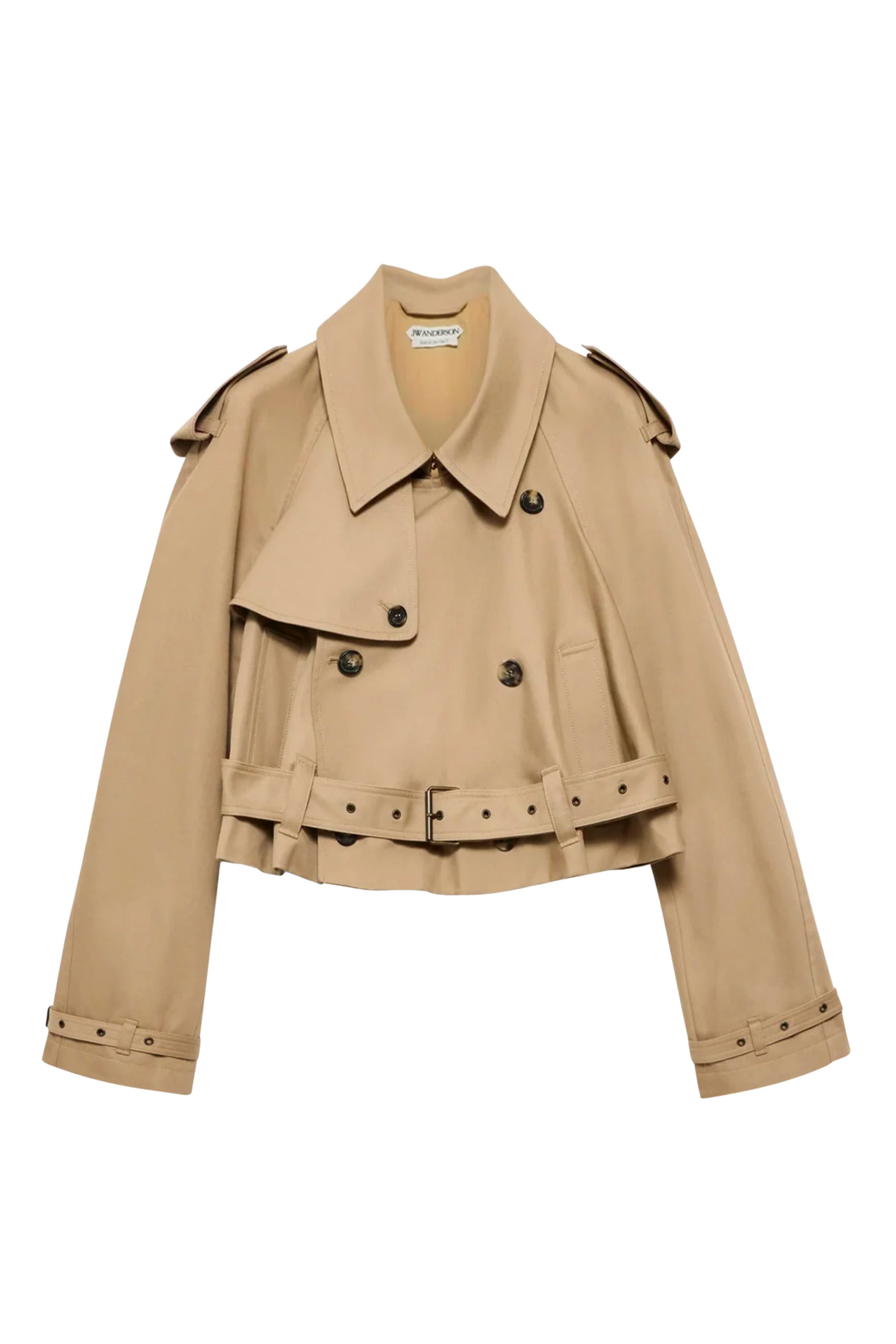 Cropped Trench Coat