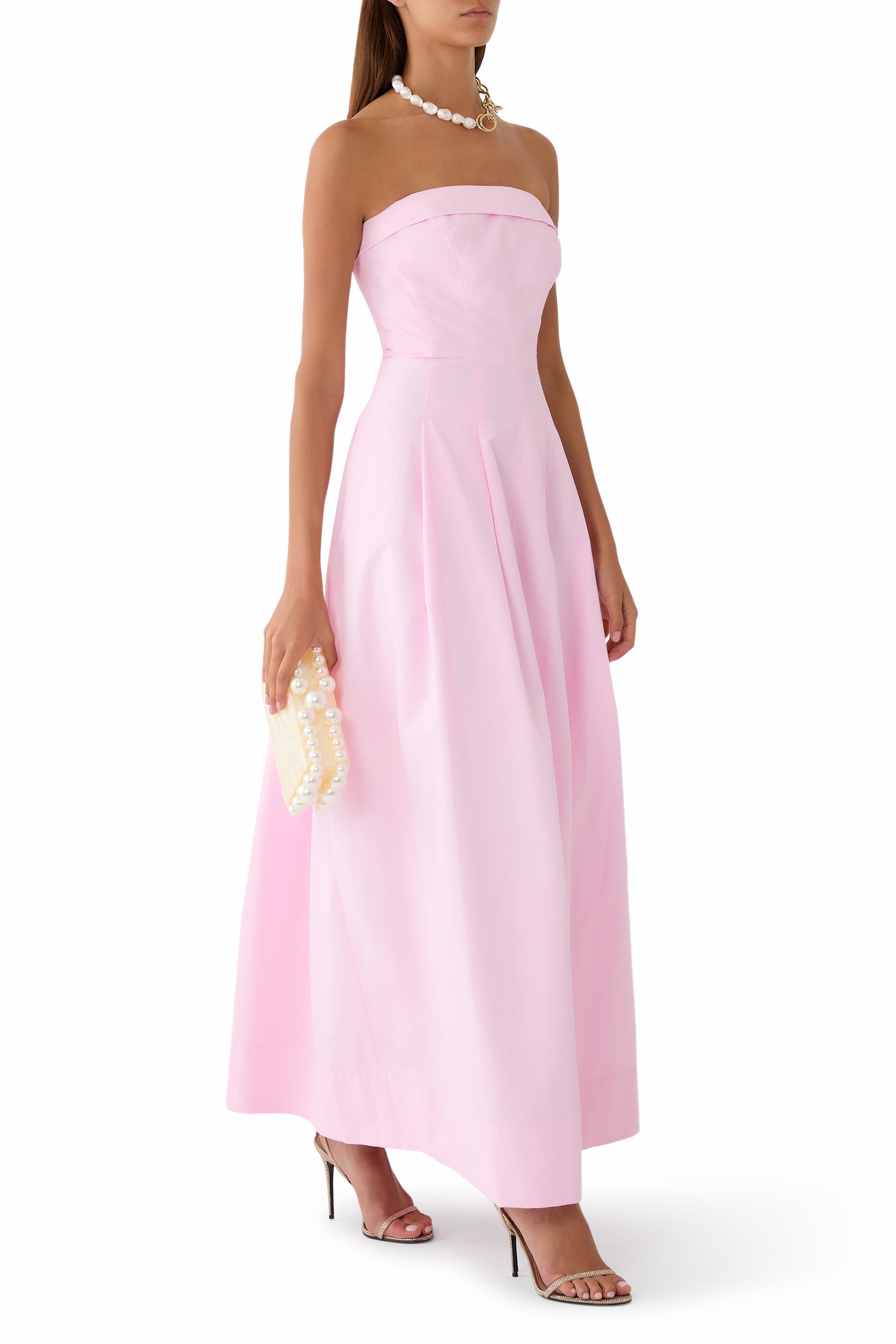 Avril Bustier Maxi Dress