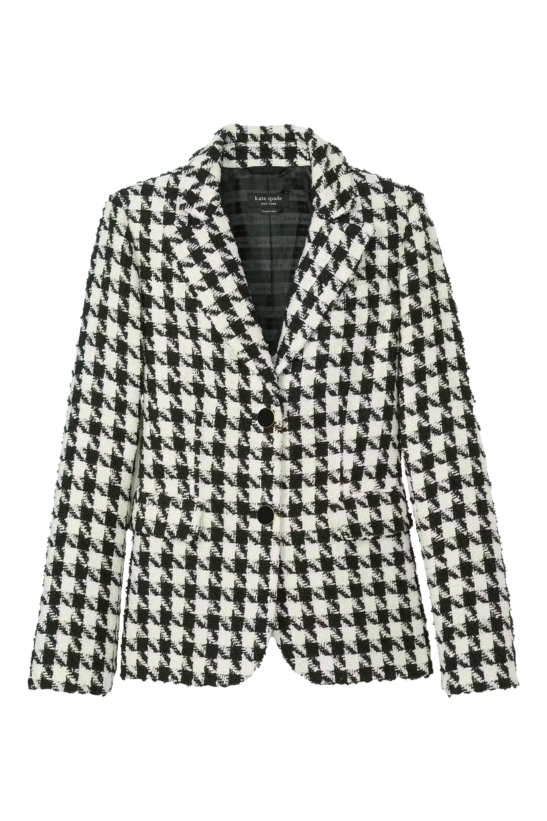 Houndstooth Blazer