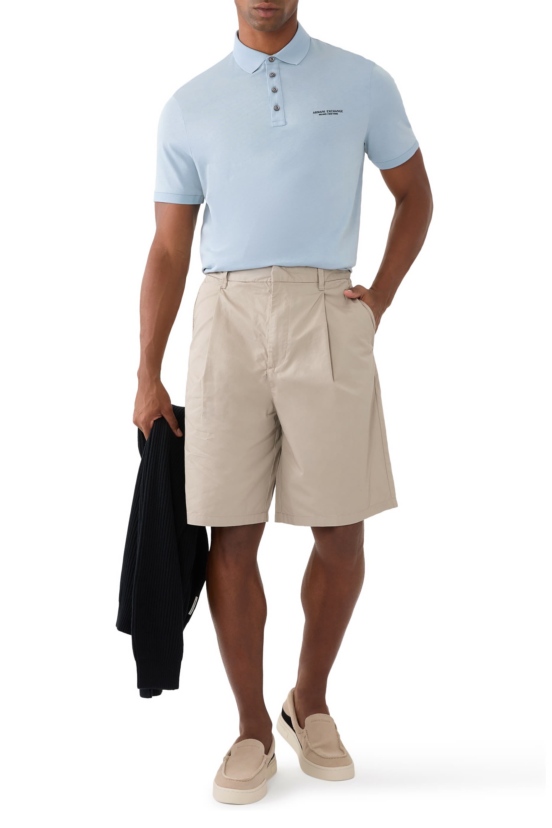 Milan/New York Jersey Polo Shirt