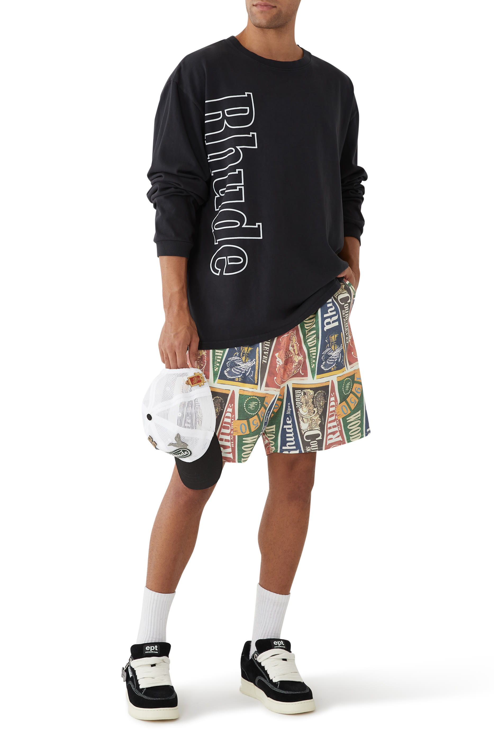 Side Logo Long Sleeve T-Shirt