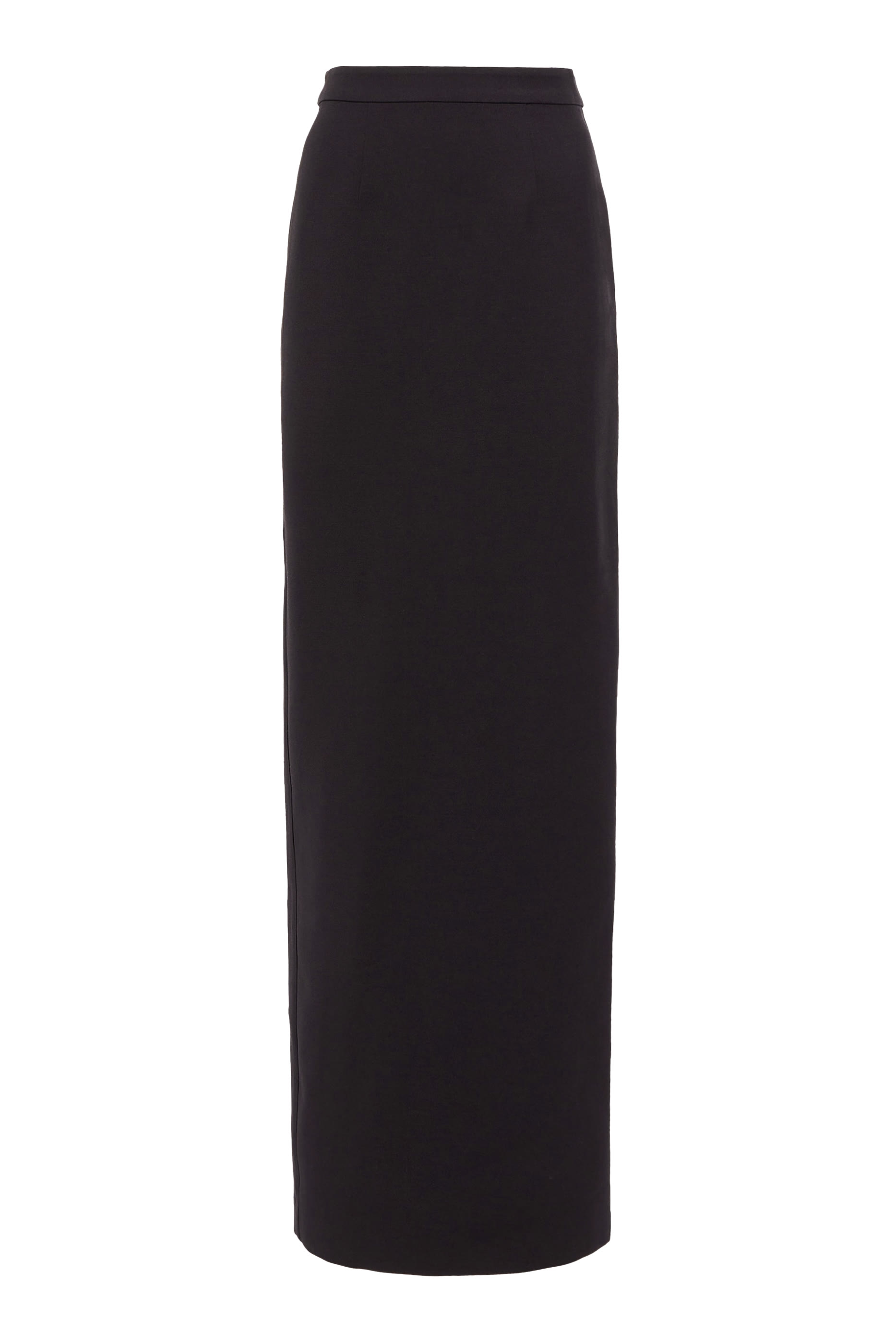 Stretch Cady Maxi Skirt