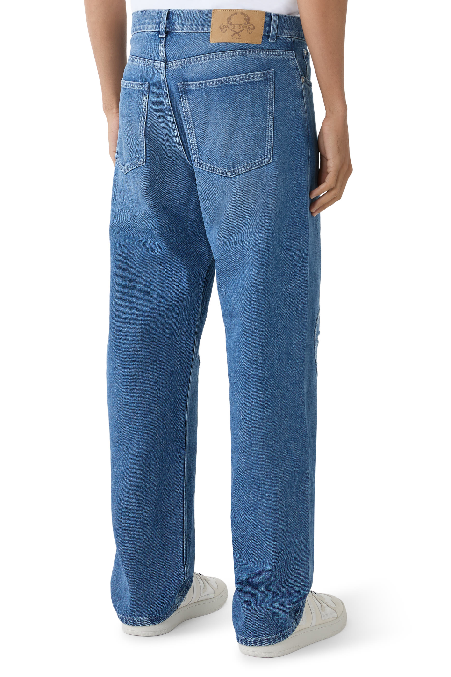 Hearts Denim Straight Jeans