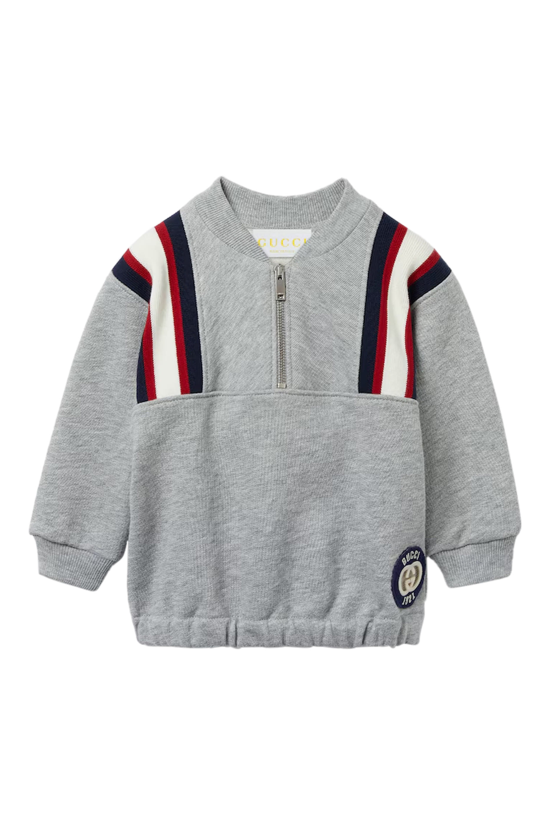 Kids Embroidered Cotton Sweatshirt