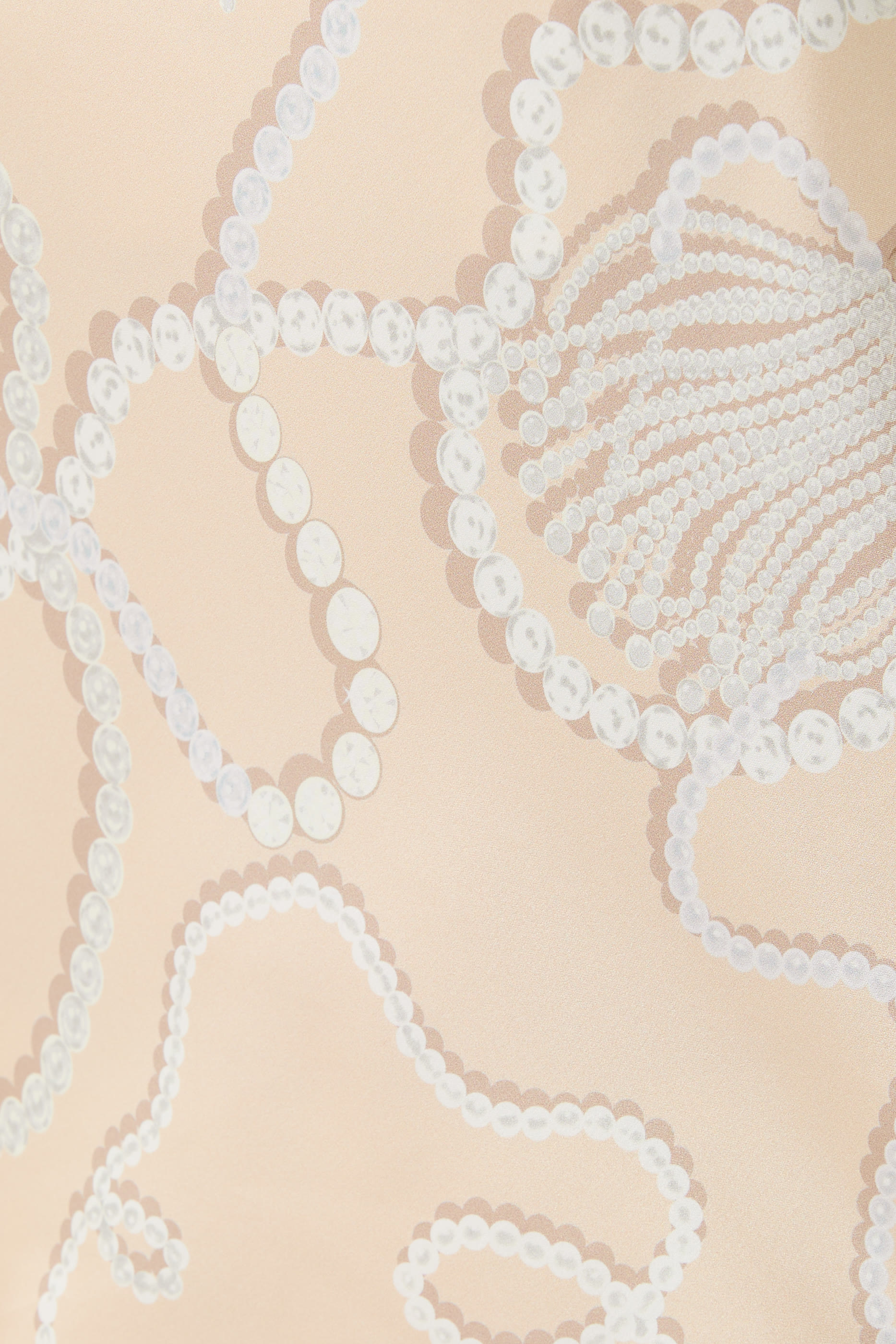 Bella Pearl Cami & Short Silk Pajama Set 