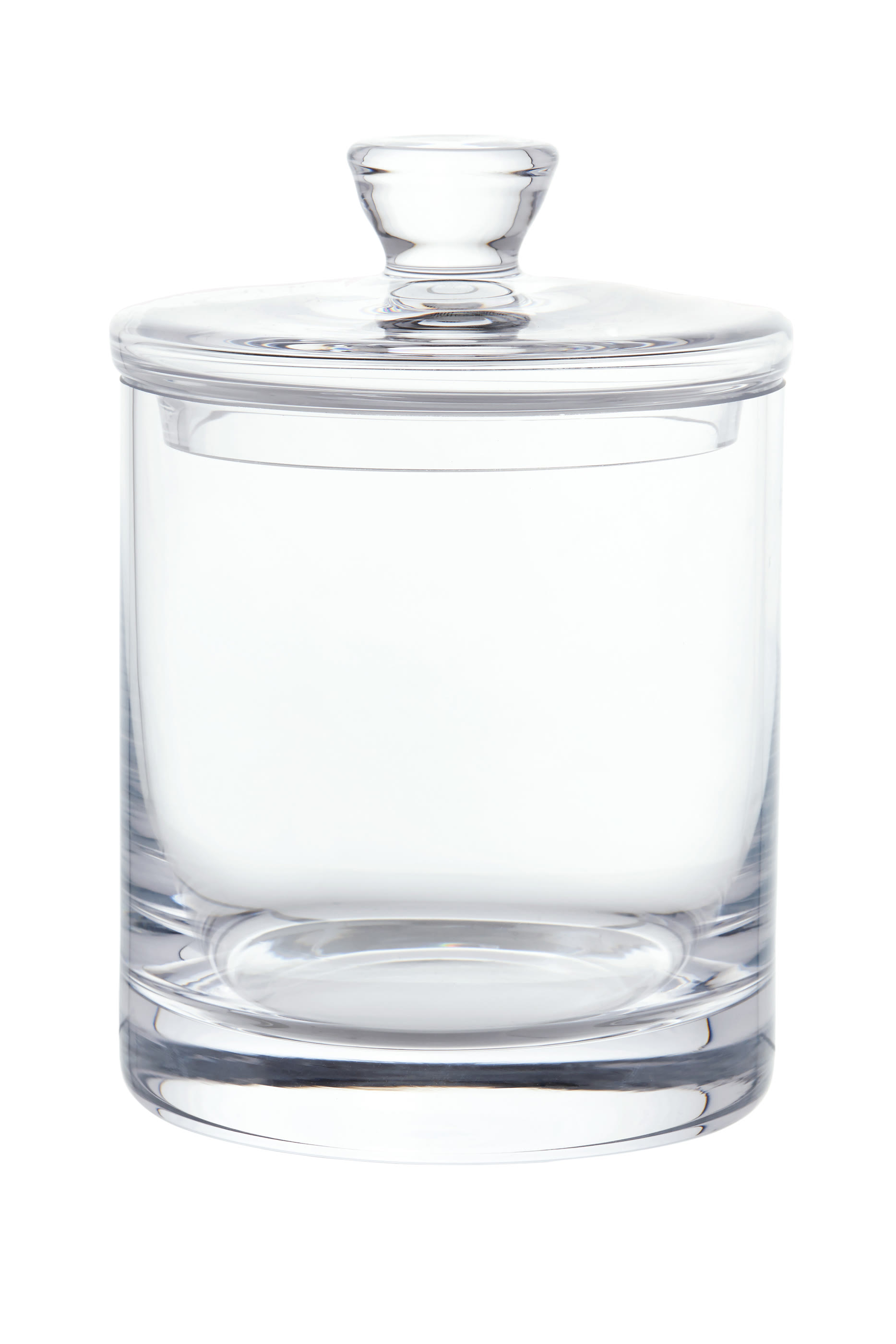 Tall Glass Storage Jar