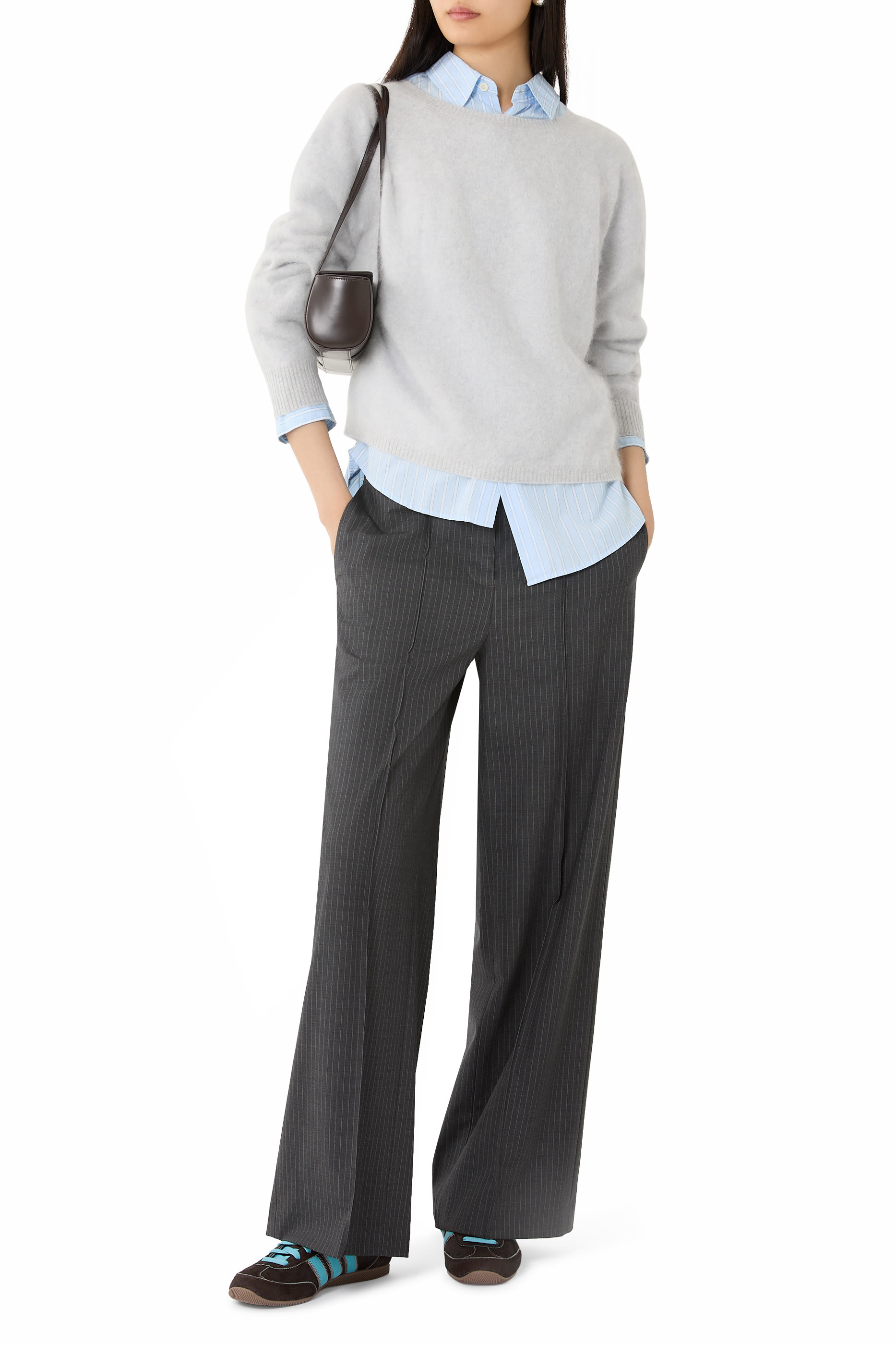  Brushed Ana Boat Neck Sweatshirt