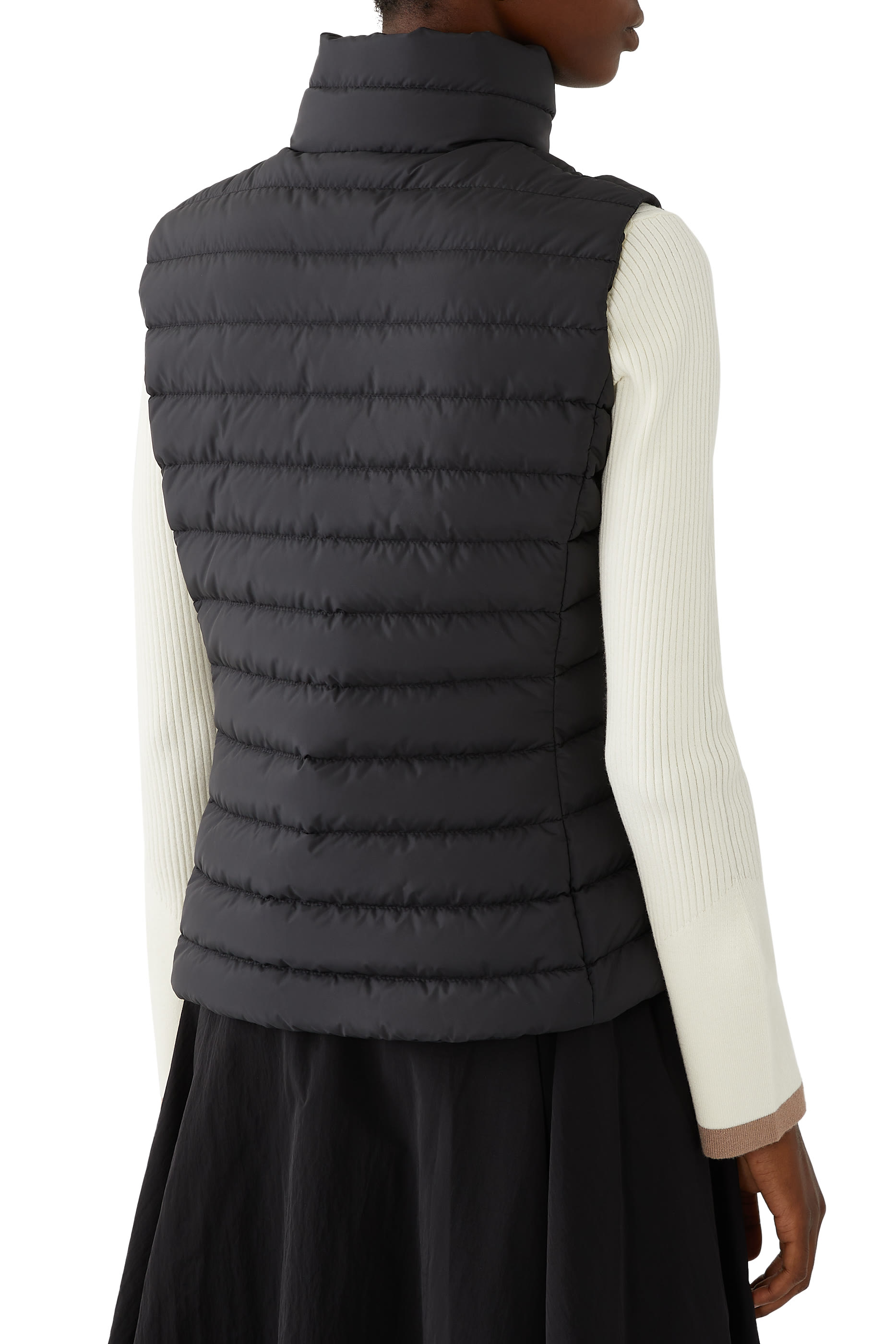 Granes Diagonal-Quilted Down Vest