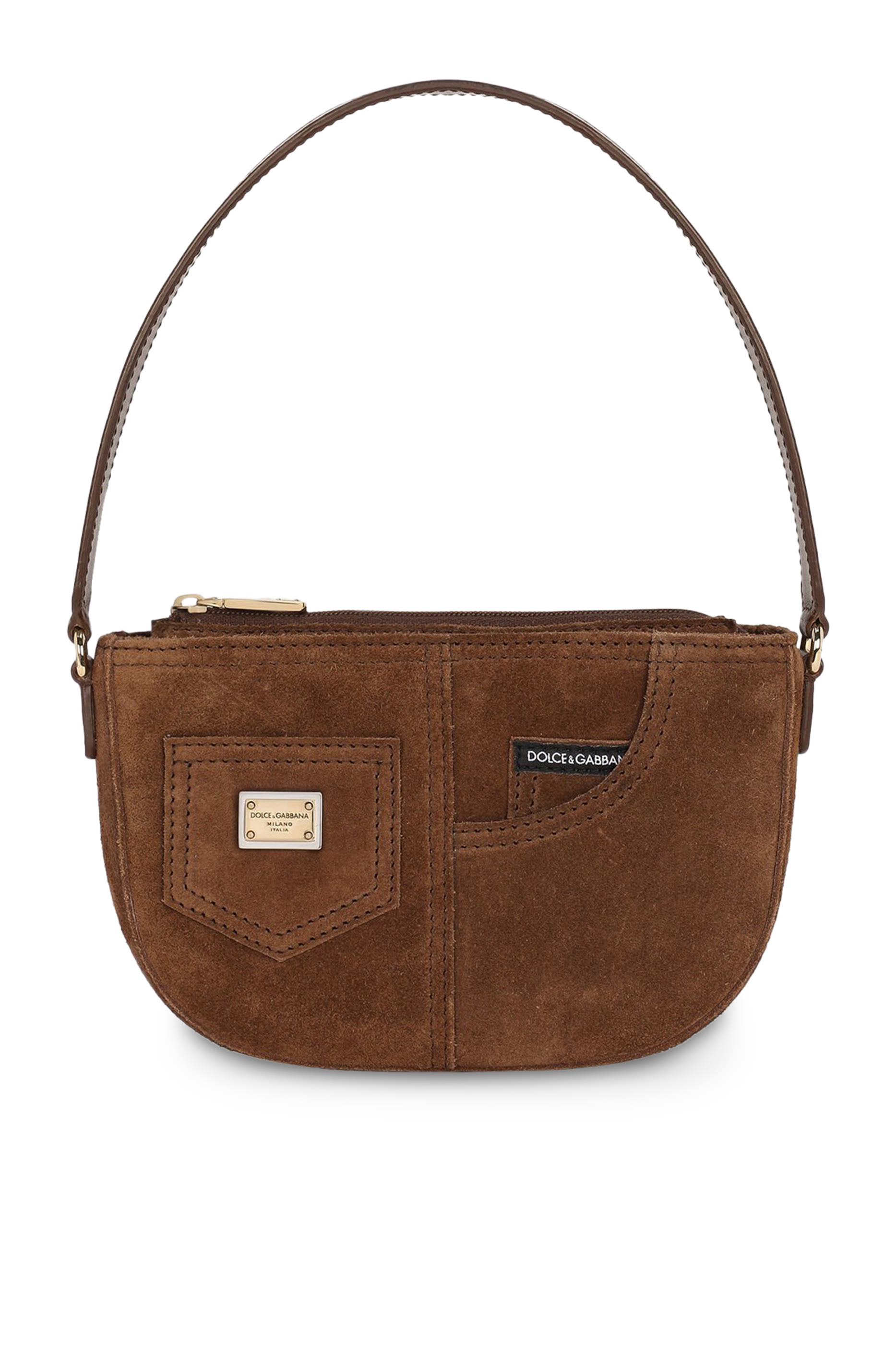 Kids Suede Shoulder Bag
