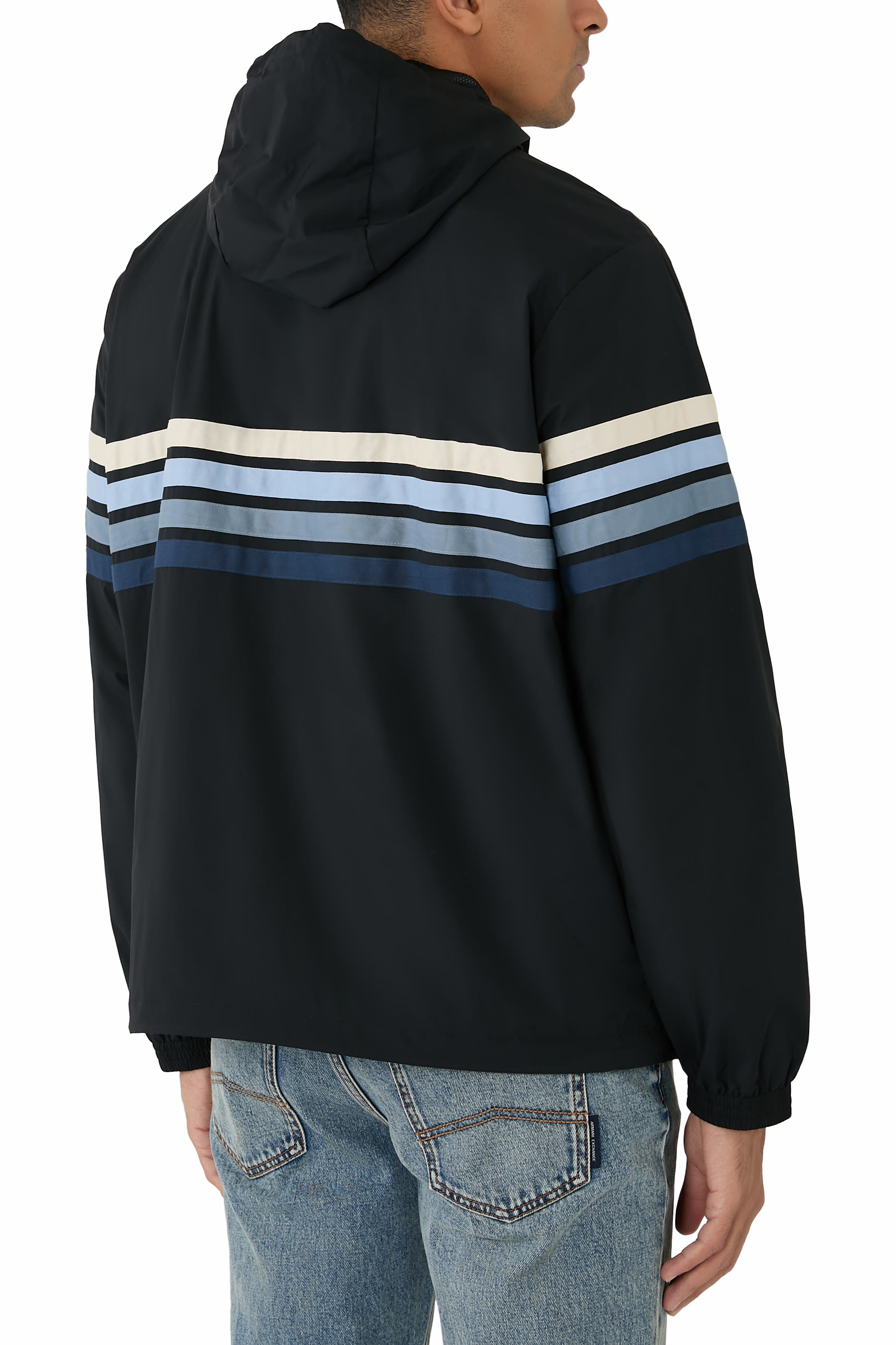 Logo Zip-Through Hoodie Blouson Jacket