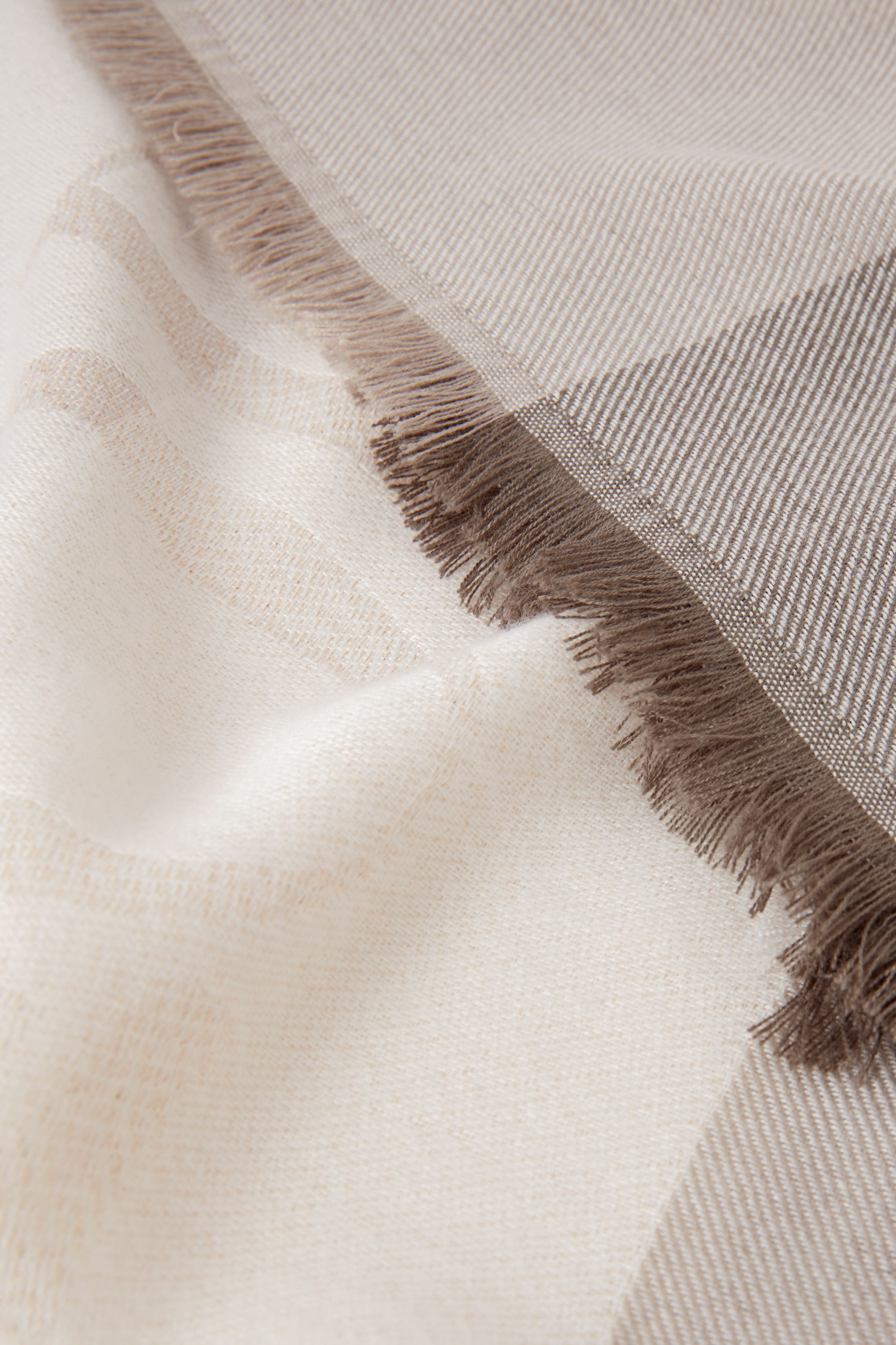 Viscose Blend Striped Scarf