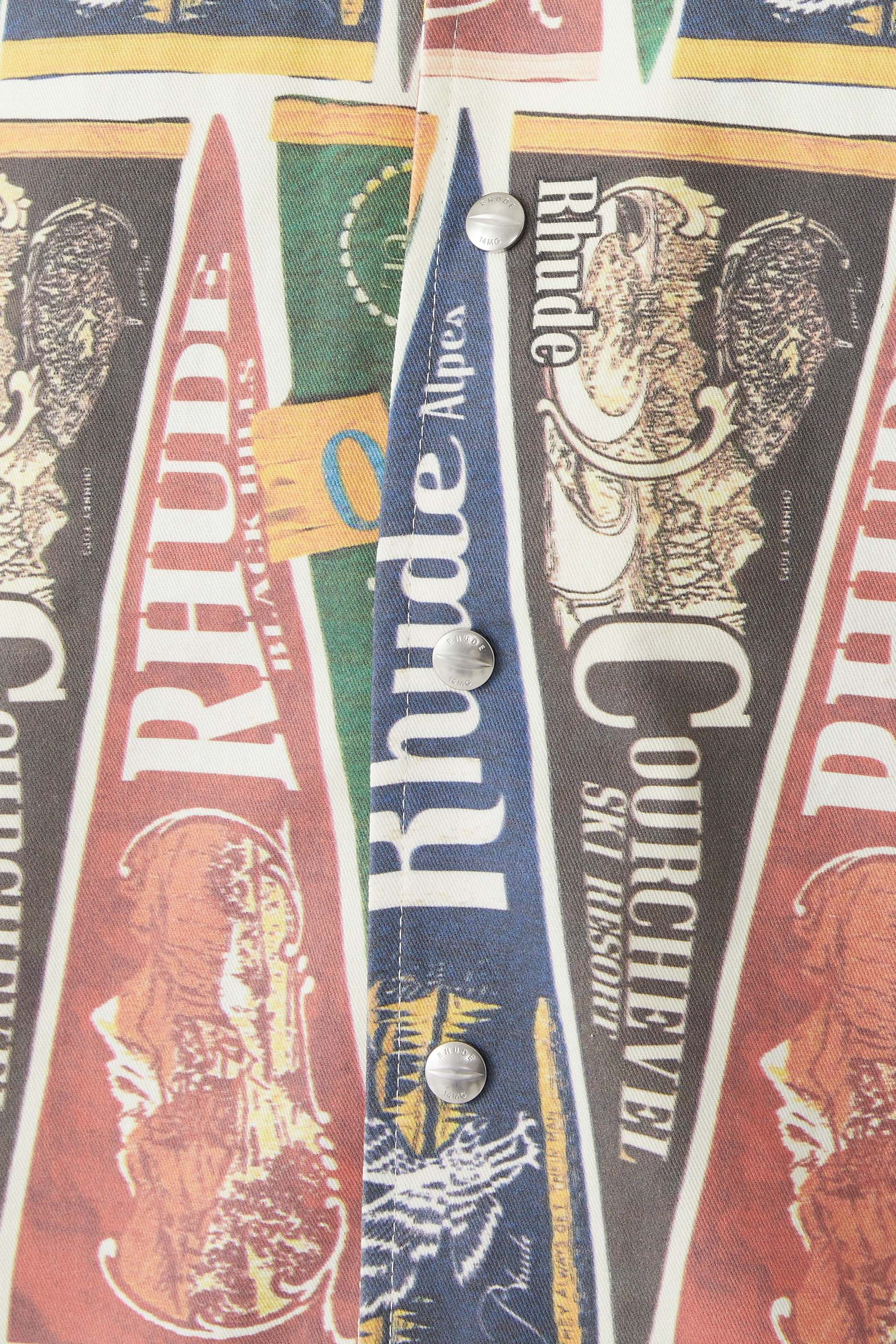 Collegiate Flag Snap Shirt