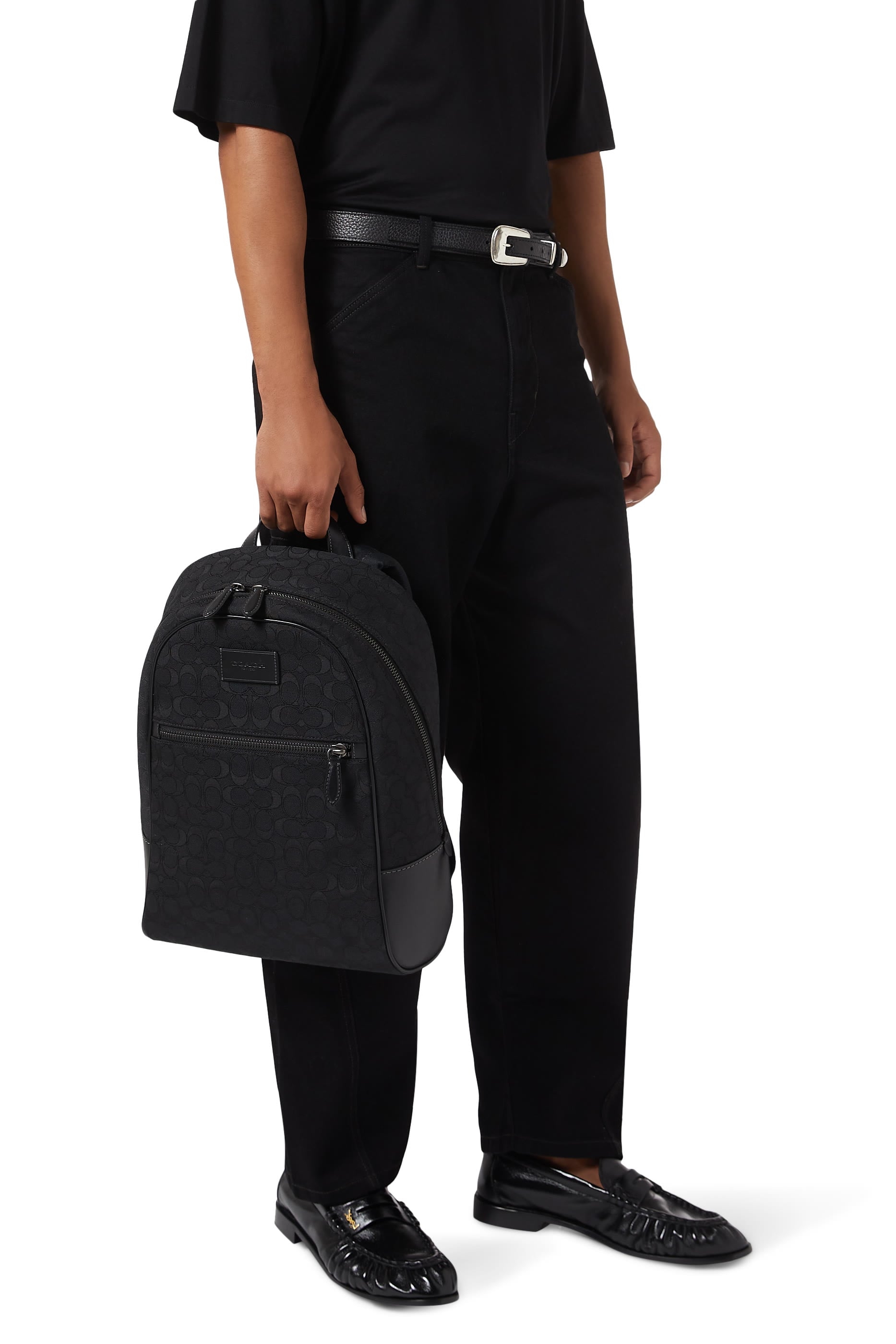 Signature Jacquard Theo Backpack