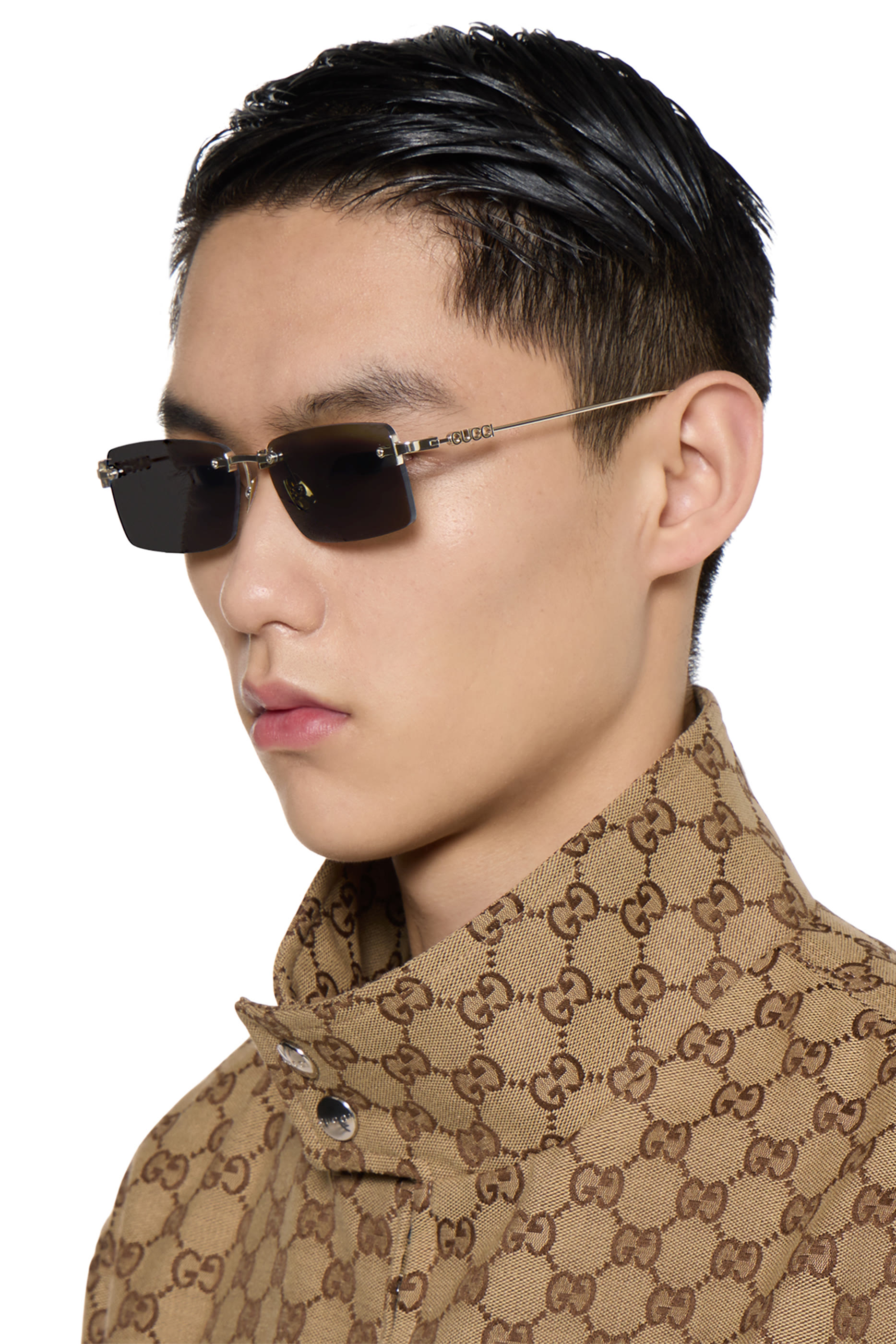GG1941S Rectangular Frame Sunglasses