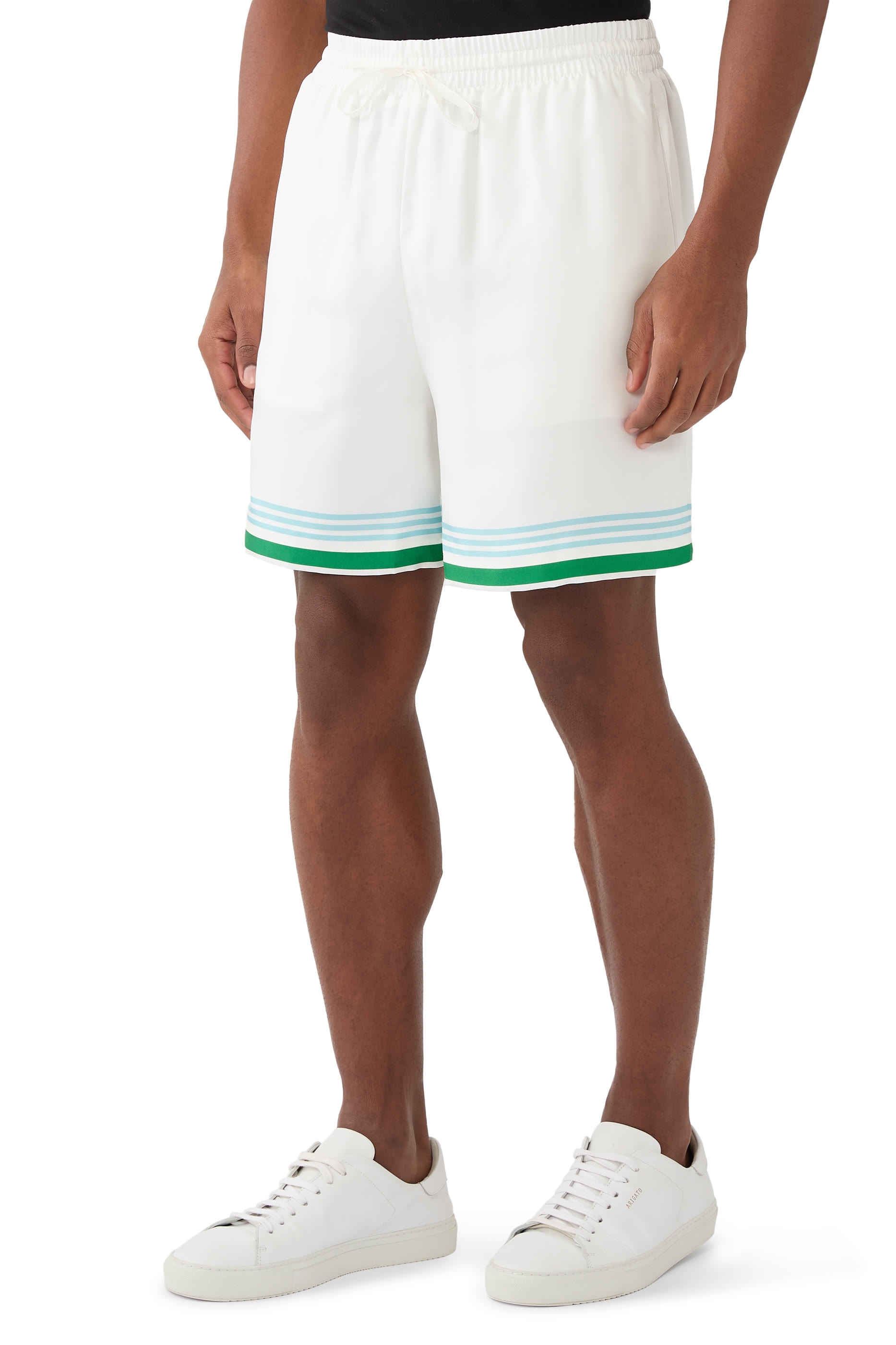 Metaphysical Tennis Icon Silk Shorts