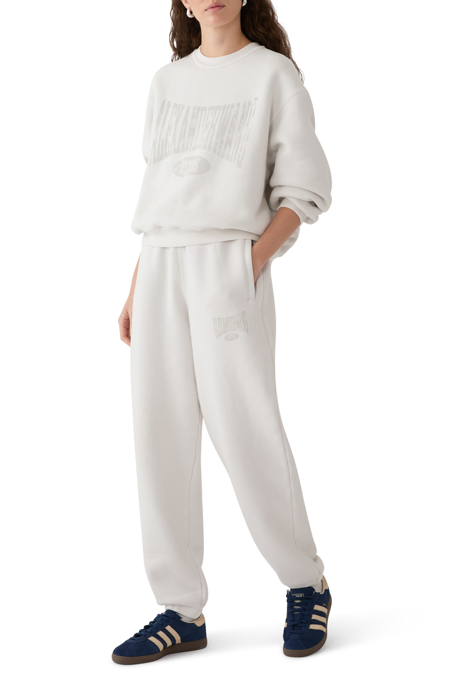 Distressed Logo Sweatshirt