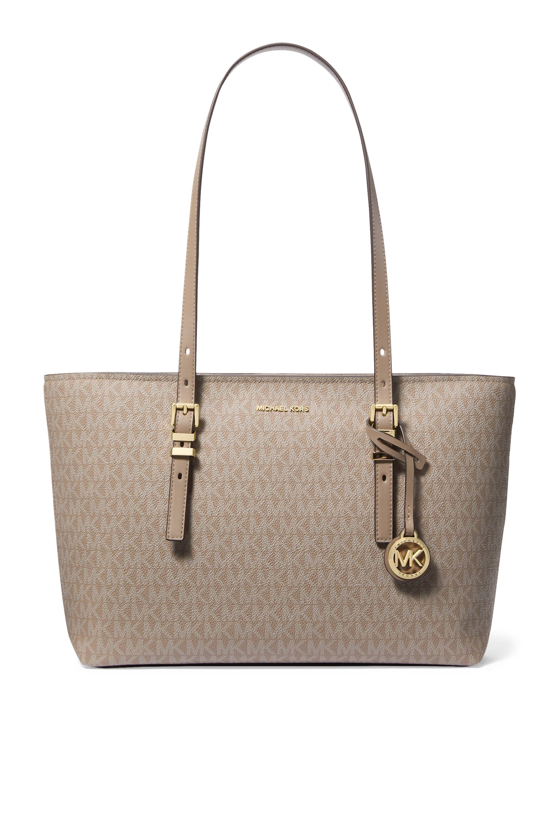 Quinn Medium Signature Logo Tote Bag