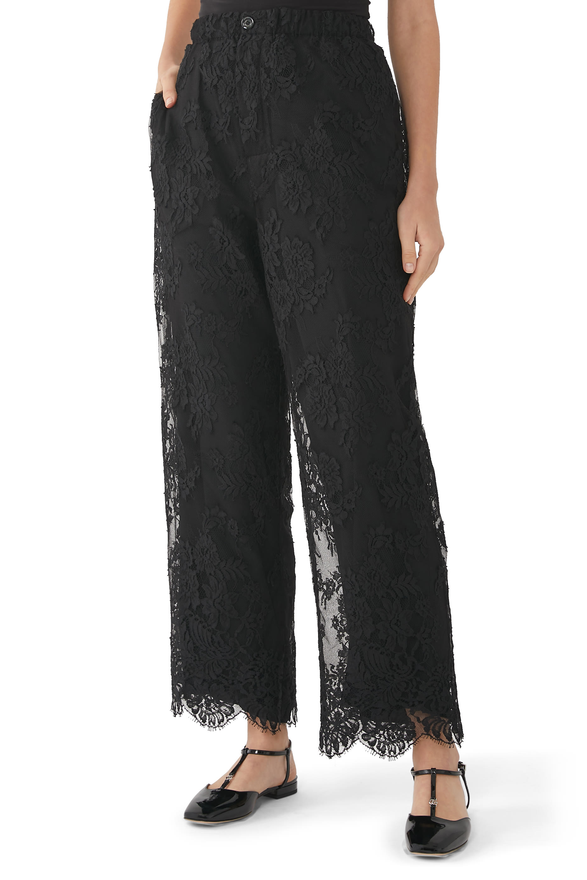 Floral Lace Pants