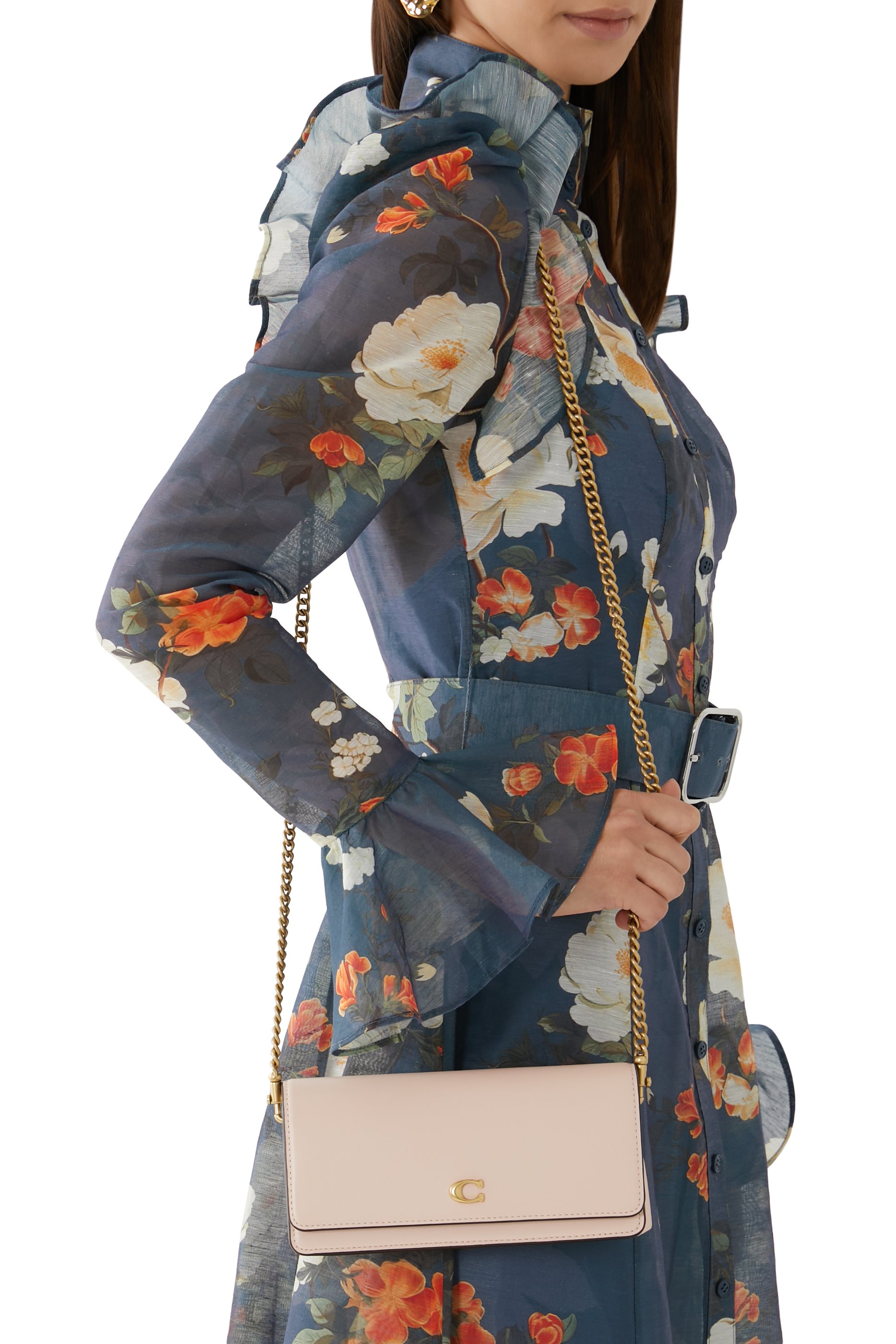 Evie Long Wallet With Chain