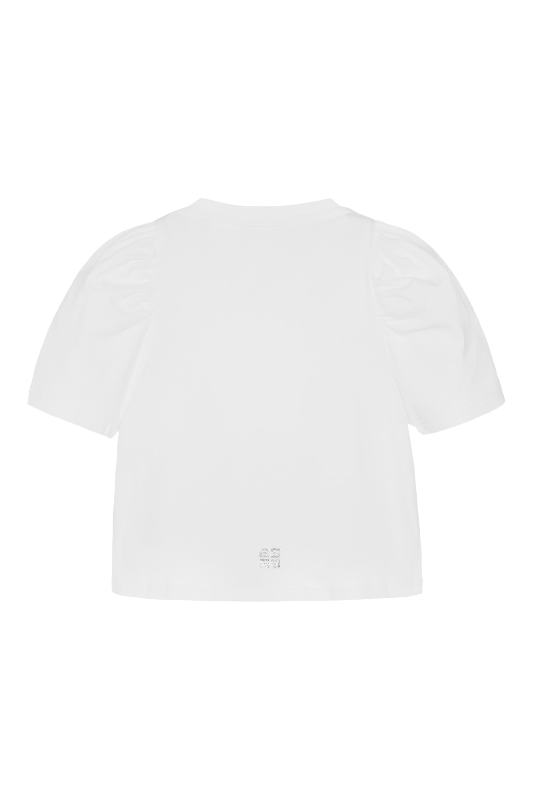 Kids Logo-Print T-Shirt with Puffy Sleeves