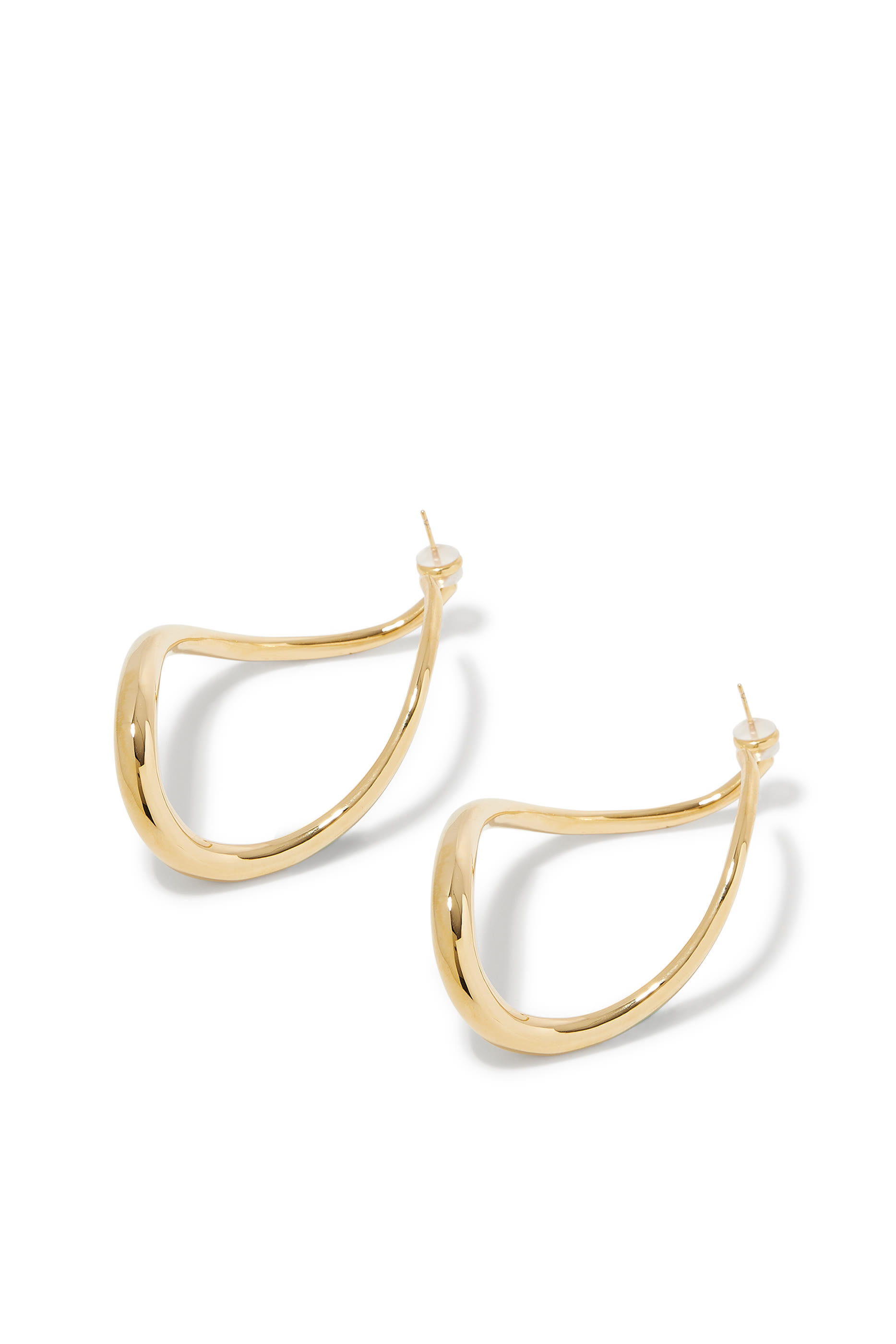 Twirl Hoop Earrings
