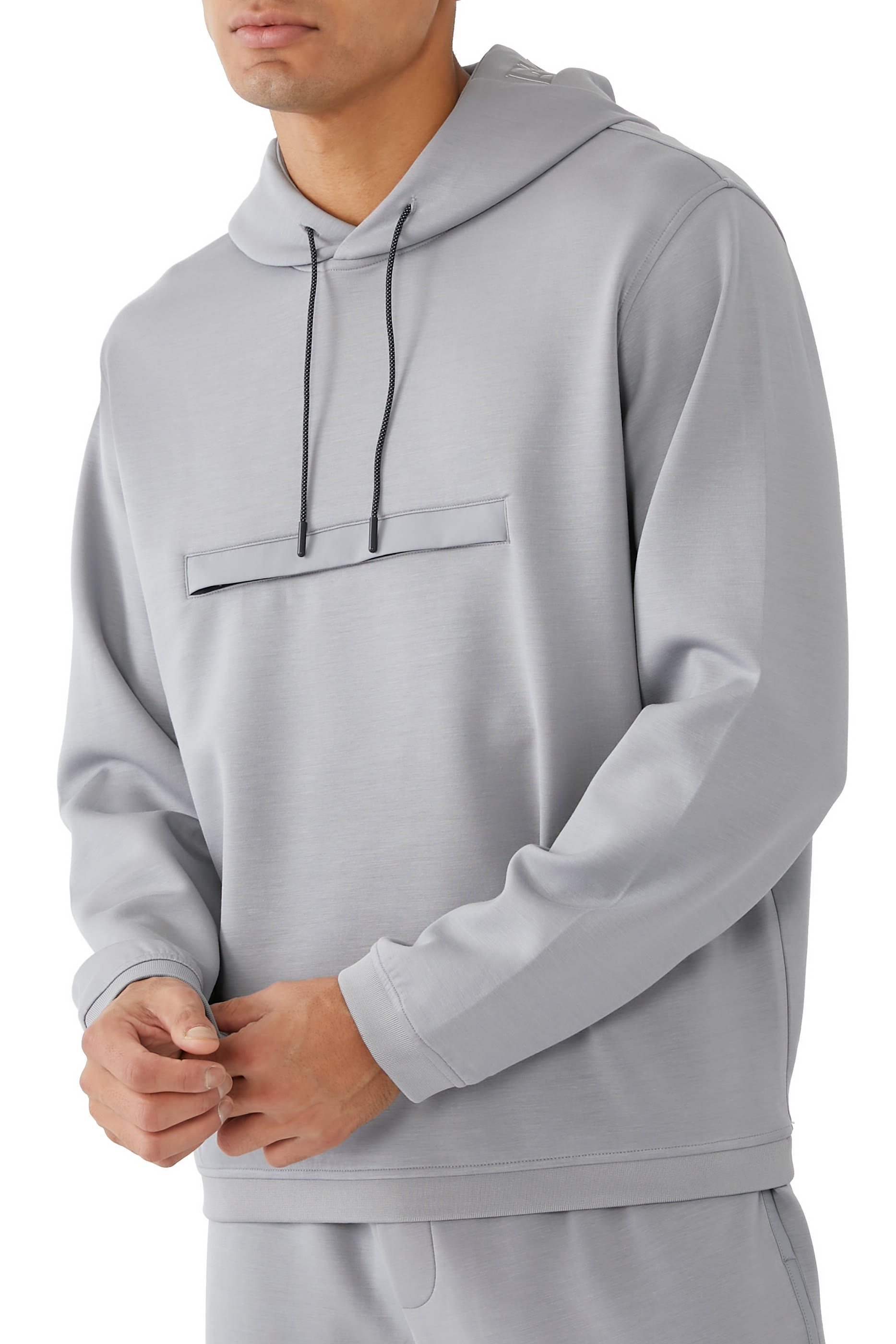 Zip Detail Hoodie
