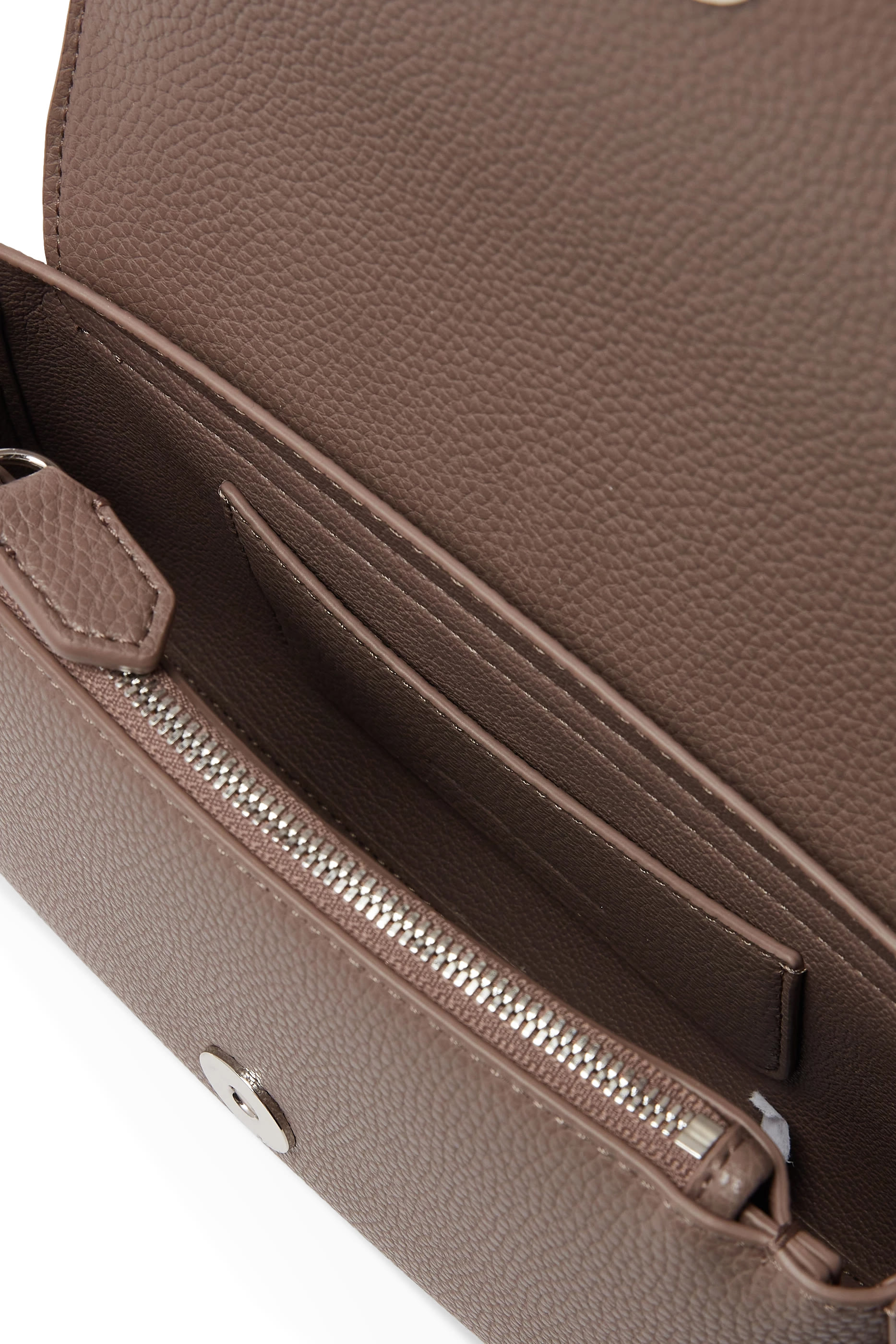 Lilly Faux Leather Crossbody Bag