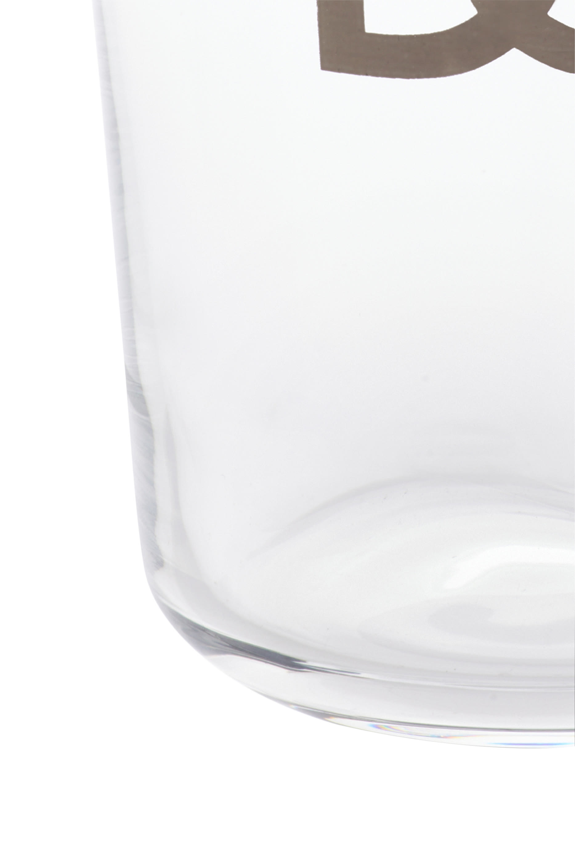 Platinum Logo Soft Drink Glasses, Set of 2