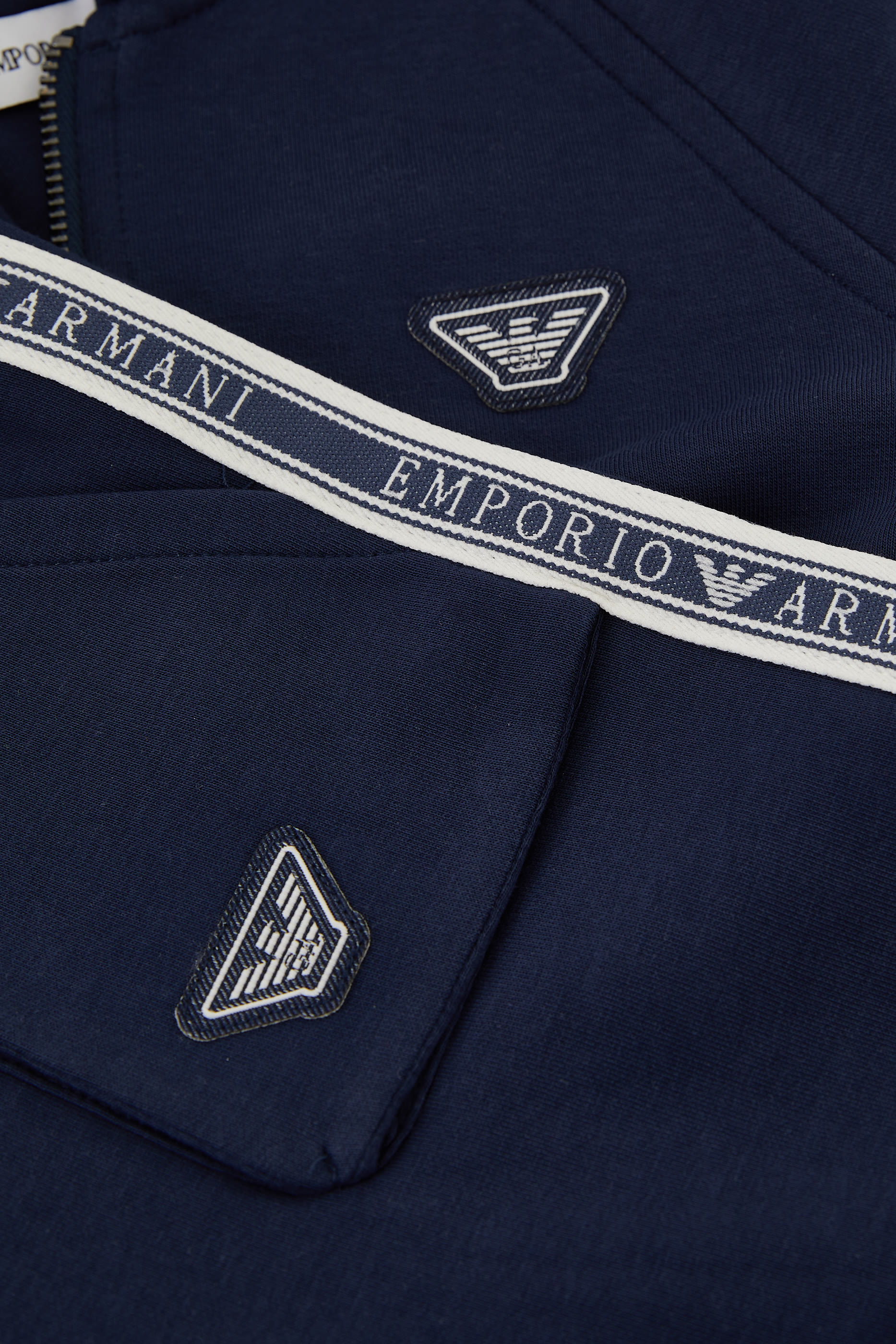 Kids EA Logo Tape Tracksuit