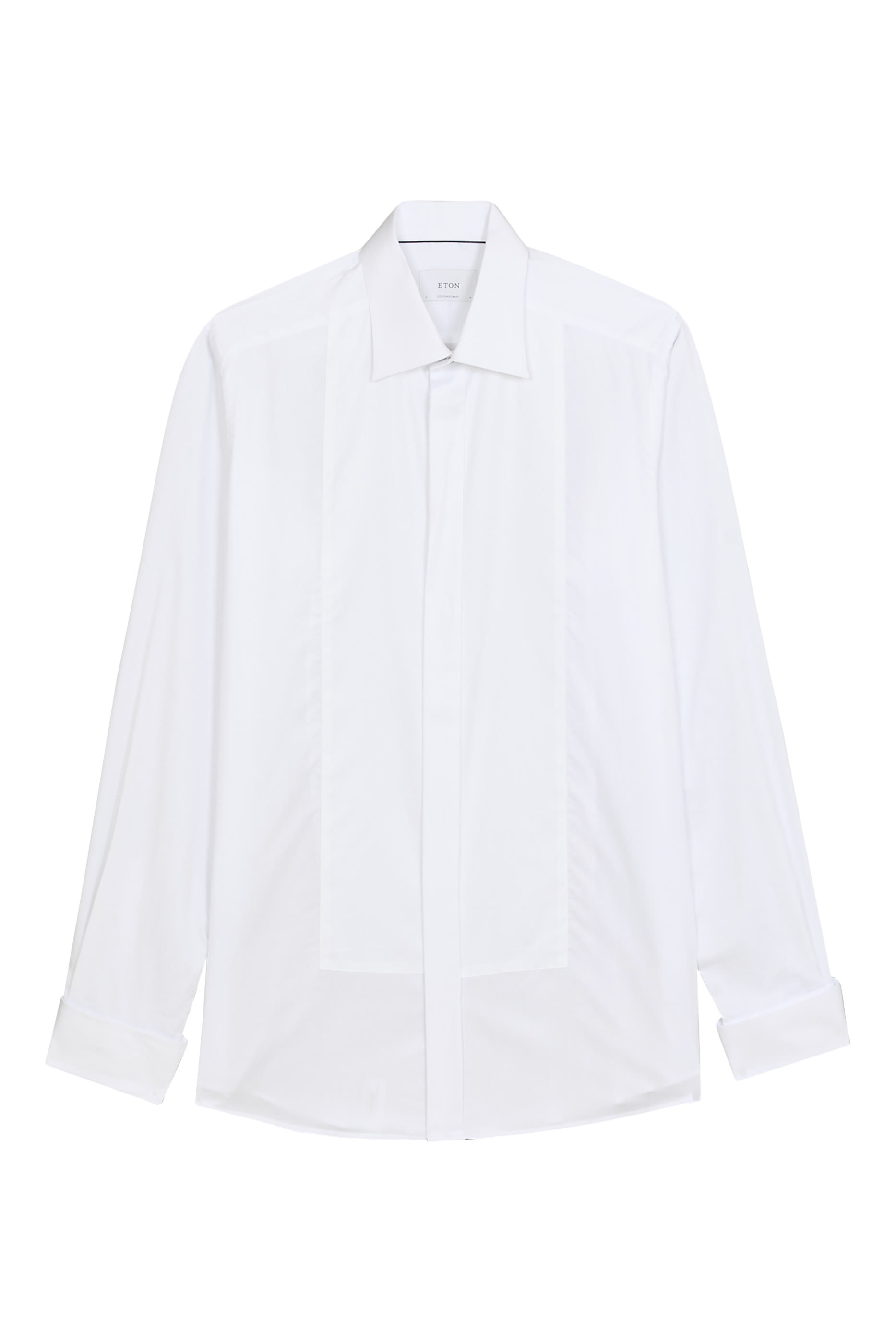 Dobby Bib-Front Evening Shirt