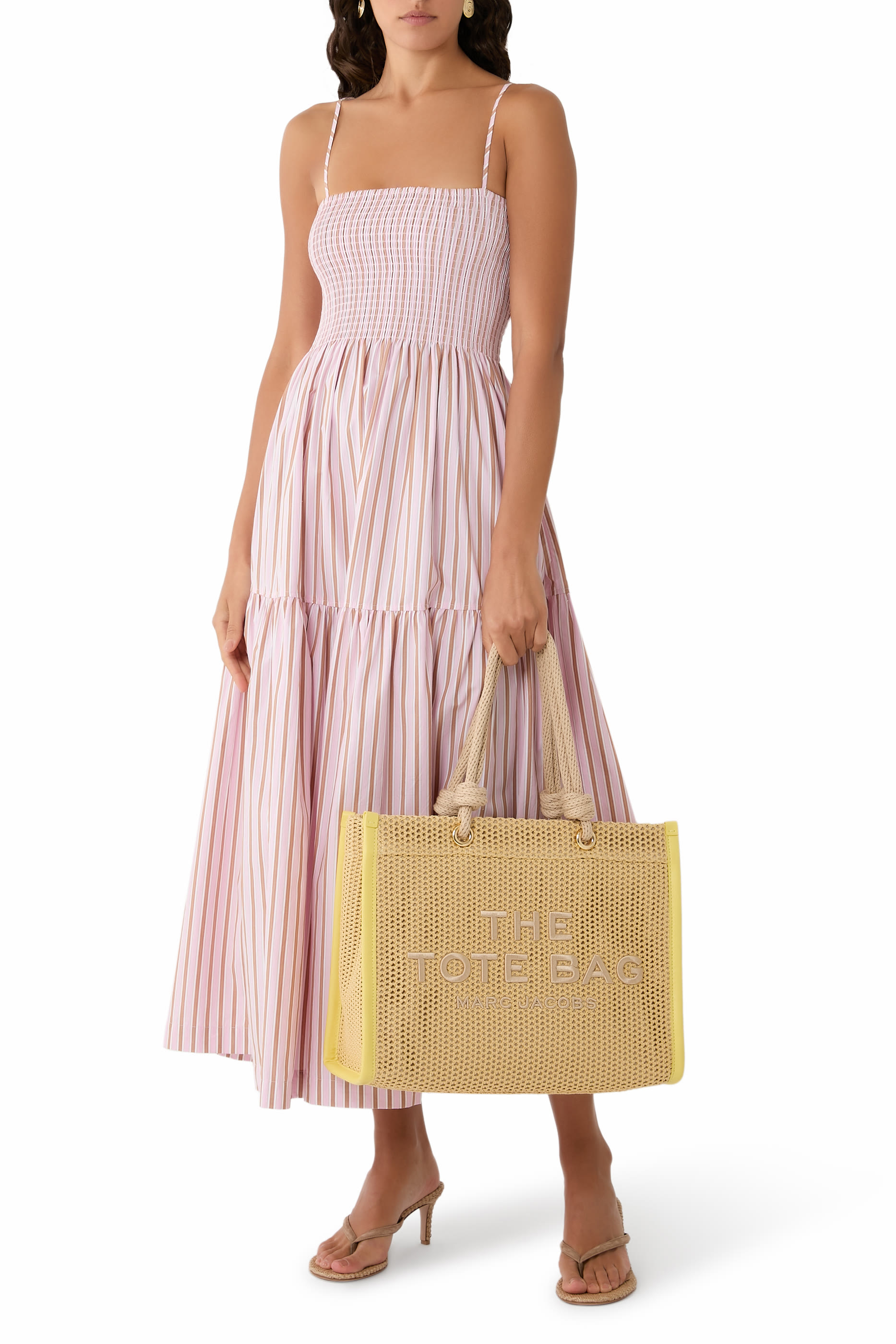 Woven Rope Large Tote Bag