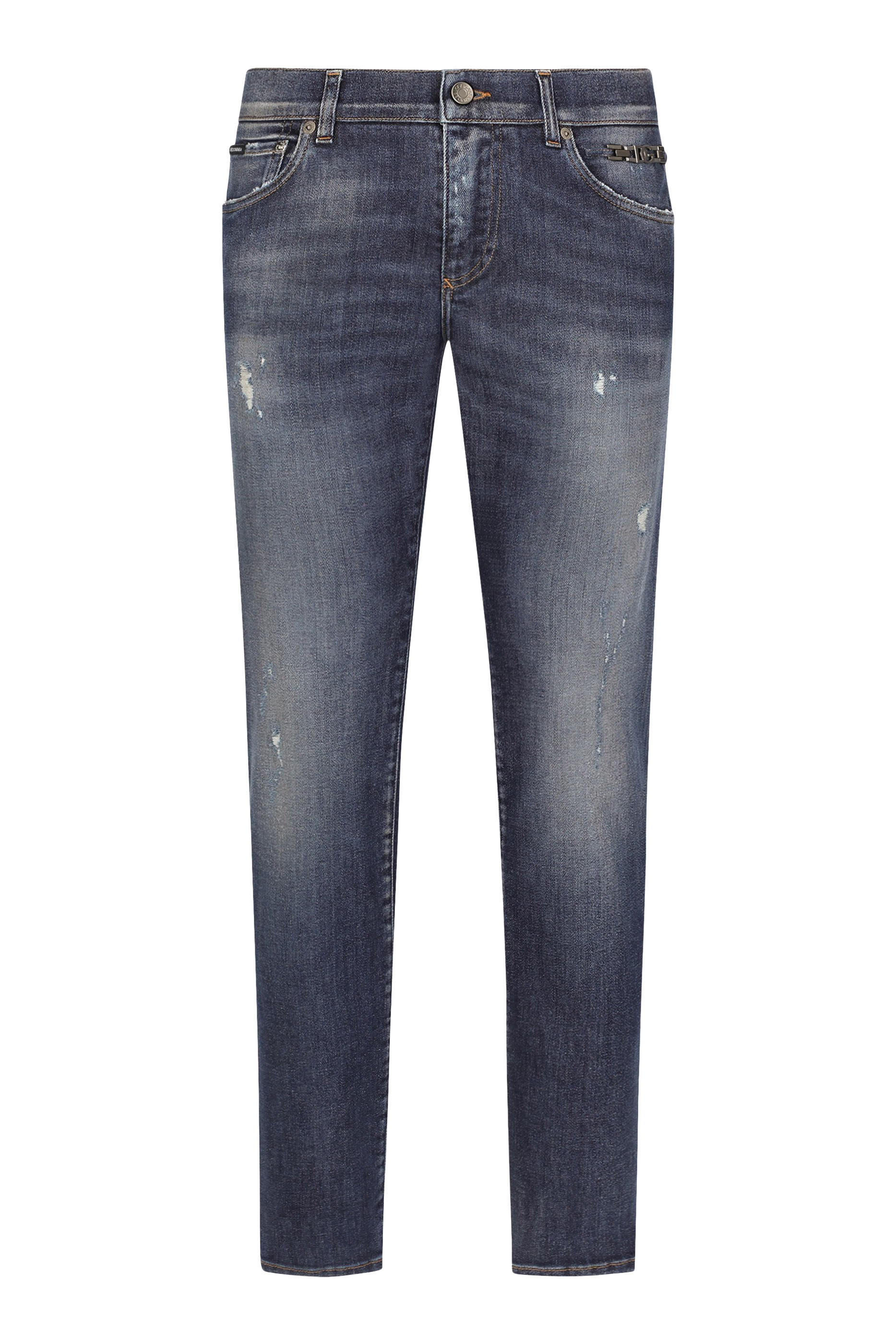 Slim-Fit Stretch Denim Jeans