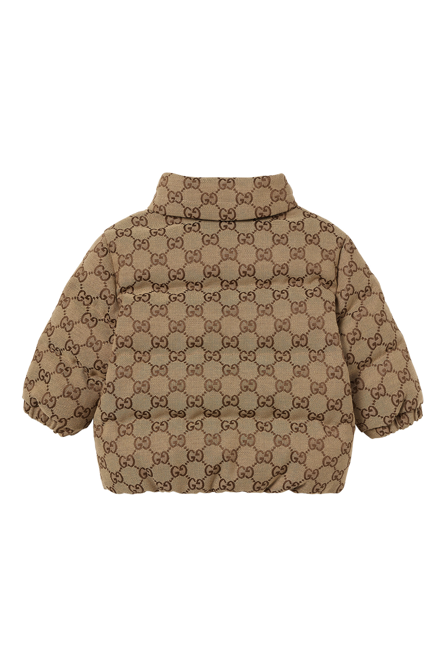 Kids GG Canvas Padded Jacket