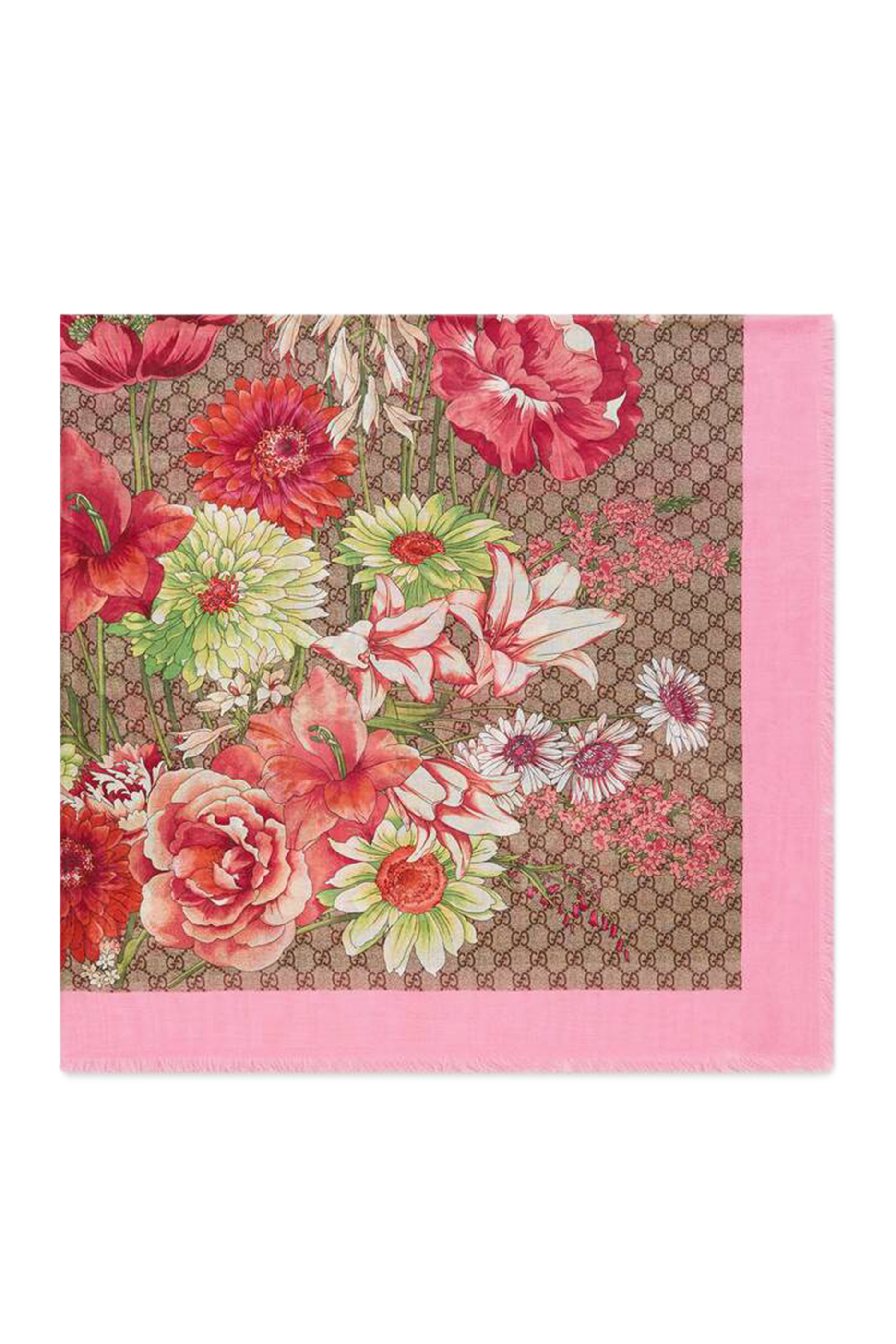 Silk Spring Bouquet Shawl