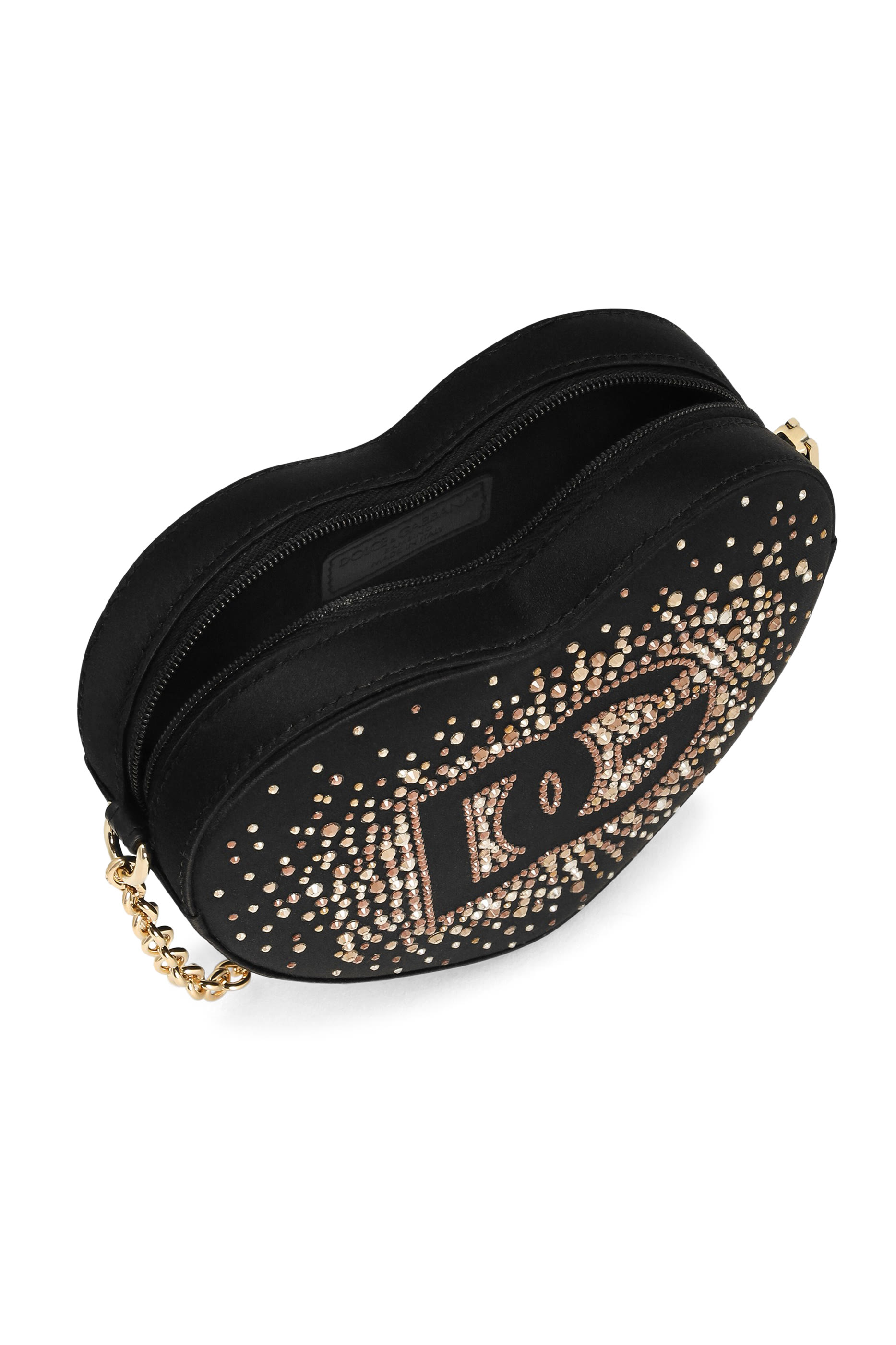 Kids Satin DG Girlie Heart Crossbody Bag