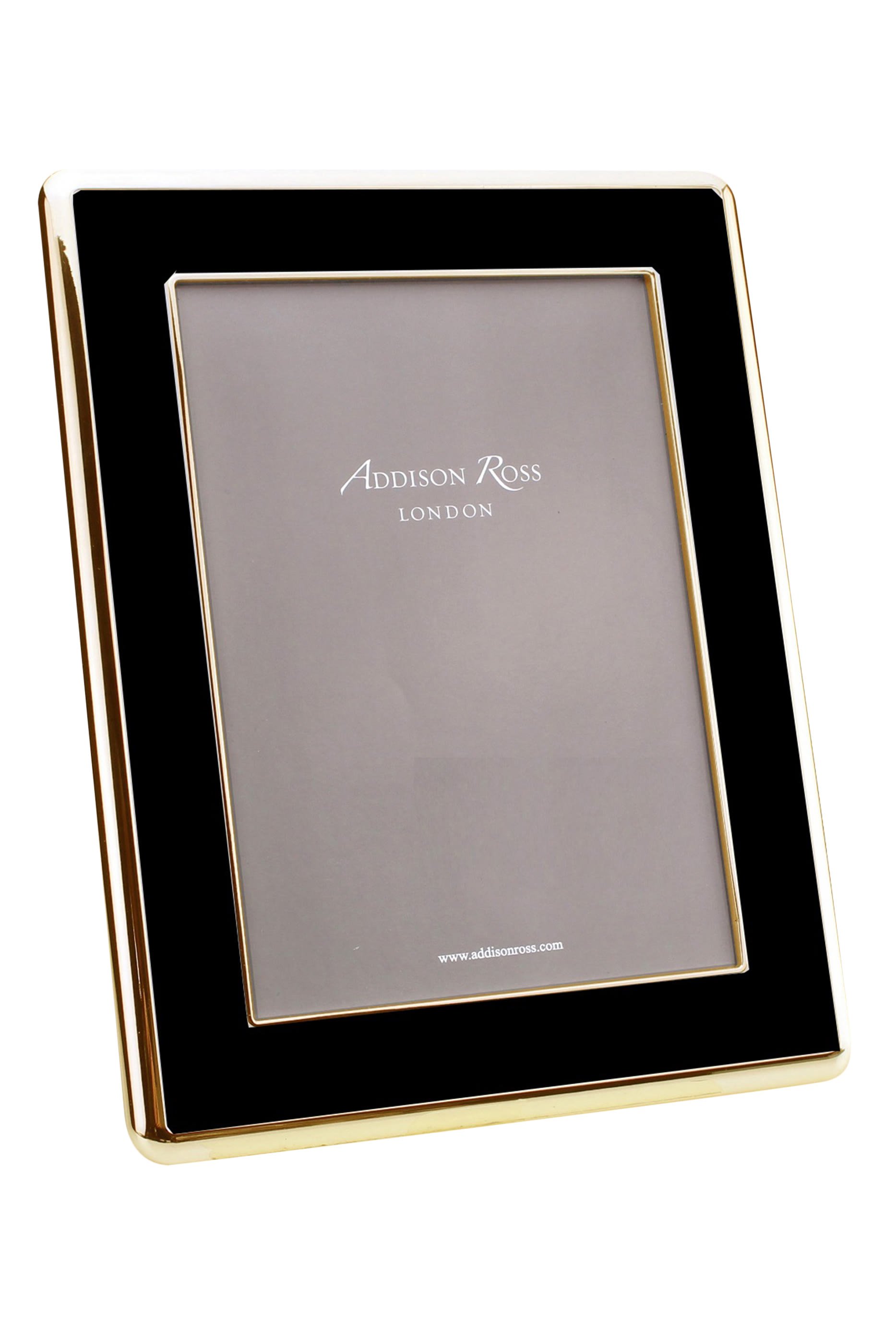 4x6 Enamel & Gold Curve Photoframe