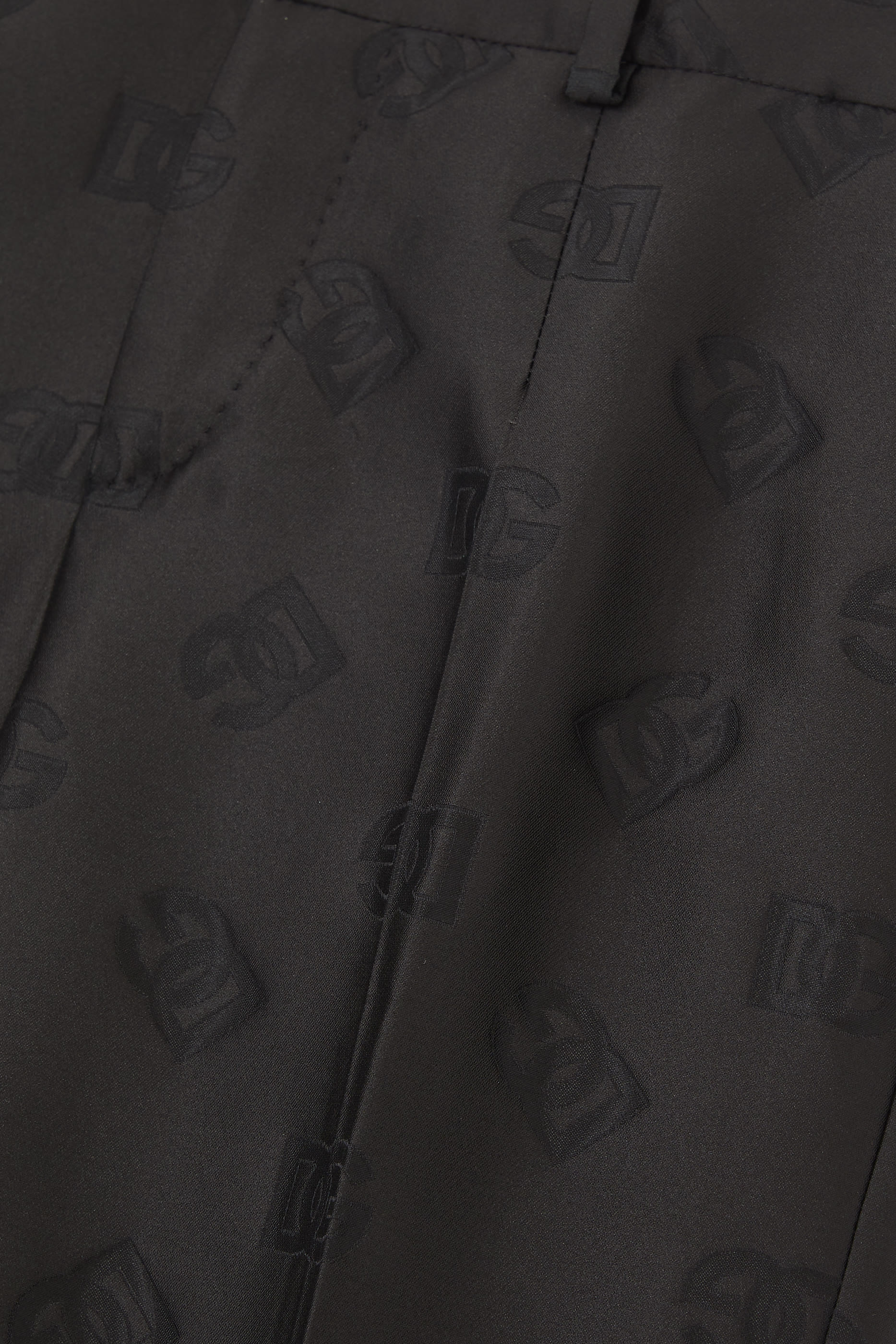 Kids Silk Logo Jacquard Pants